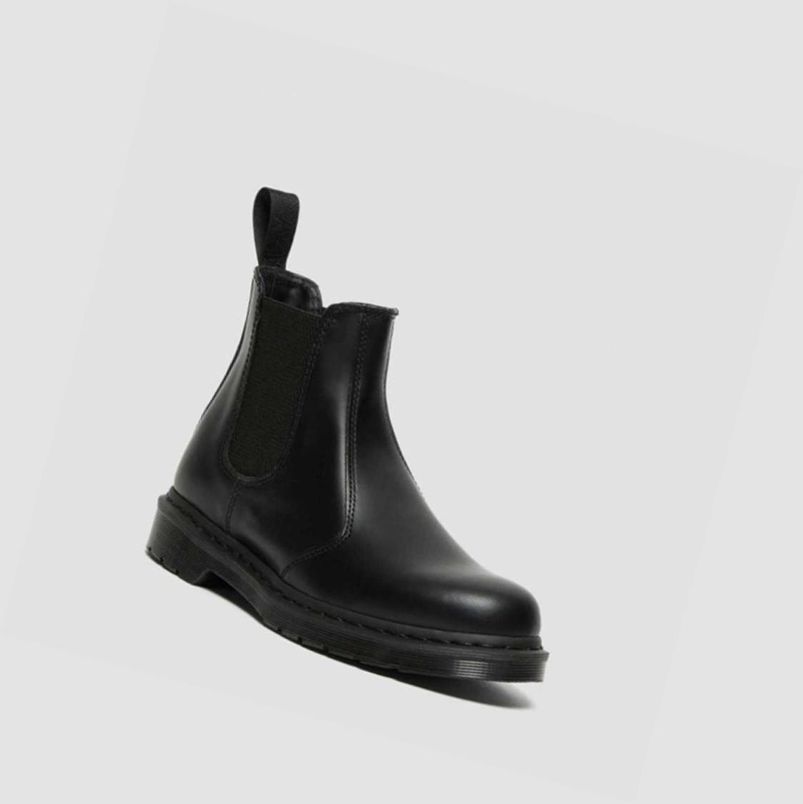 Dr Martens 2976 Mono Smooth Férfi Chelsea Bakancs Fekete | 421056YQJ