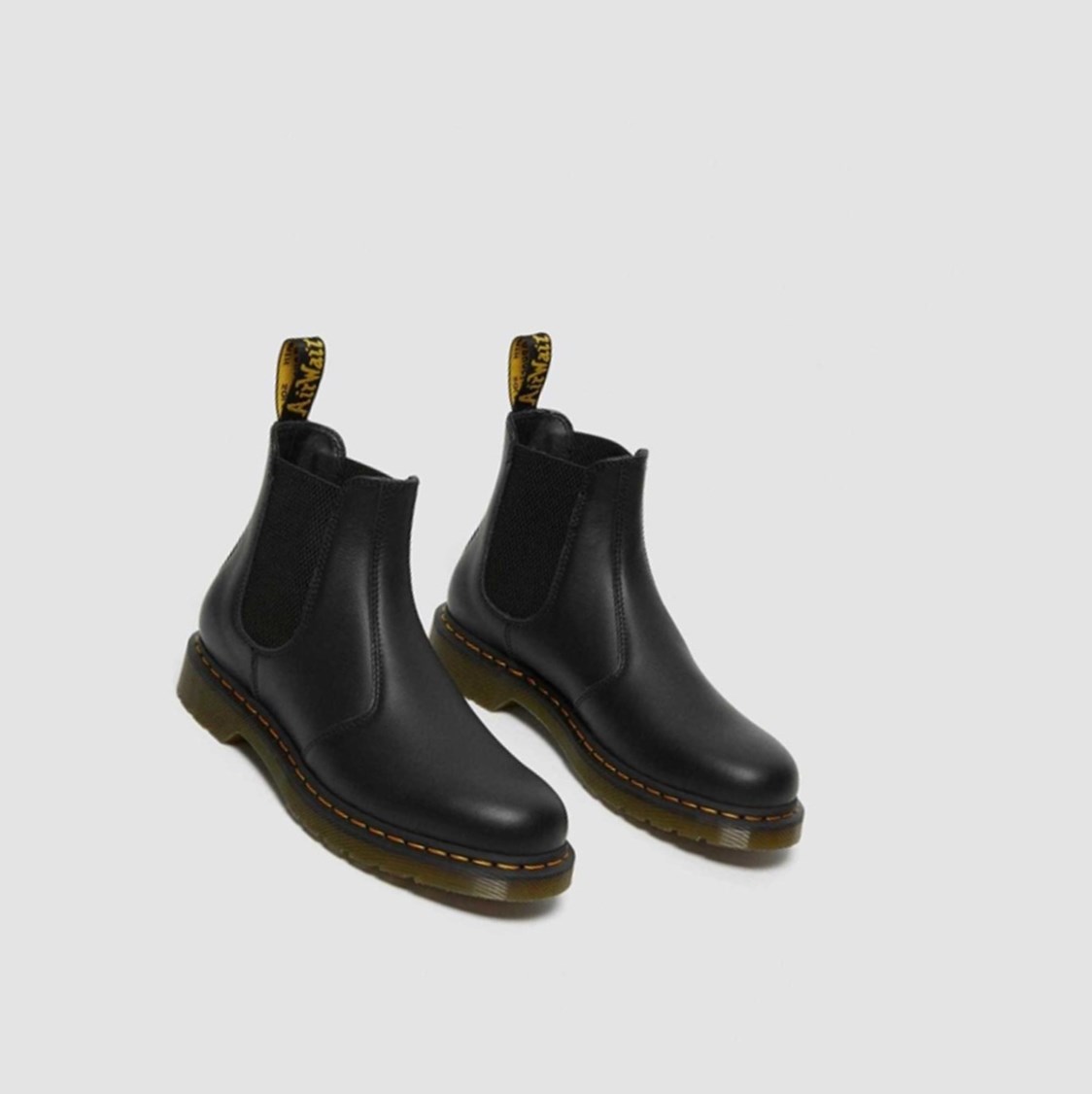 Dr Martens 2976 Nappa Női Chelsea Bakancs Fekete | 784523SLJ