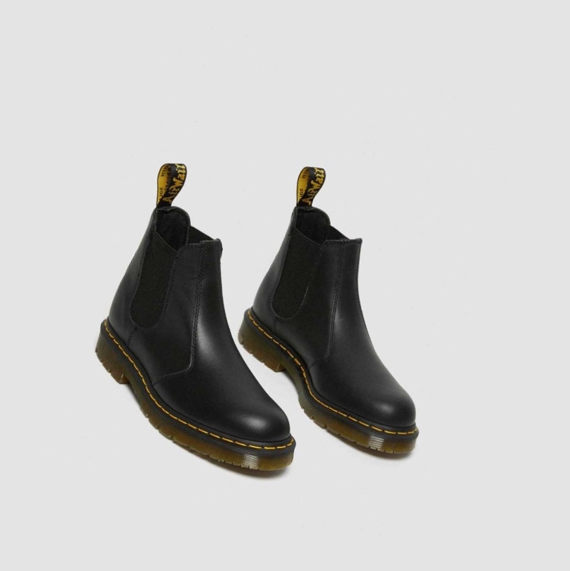 Dr Martens 2976 Slip Resistant Férfi Chelsea Bakancs Fekete | 685219AEV