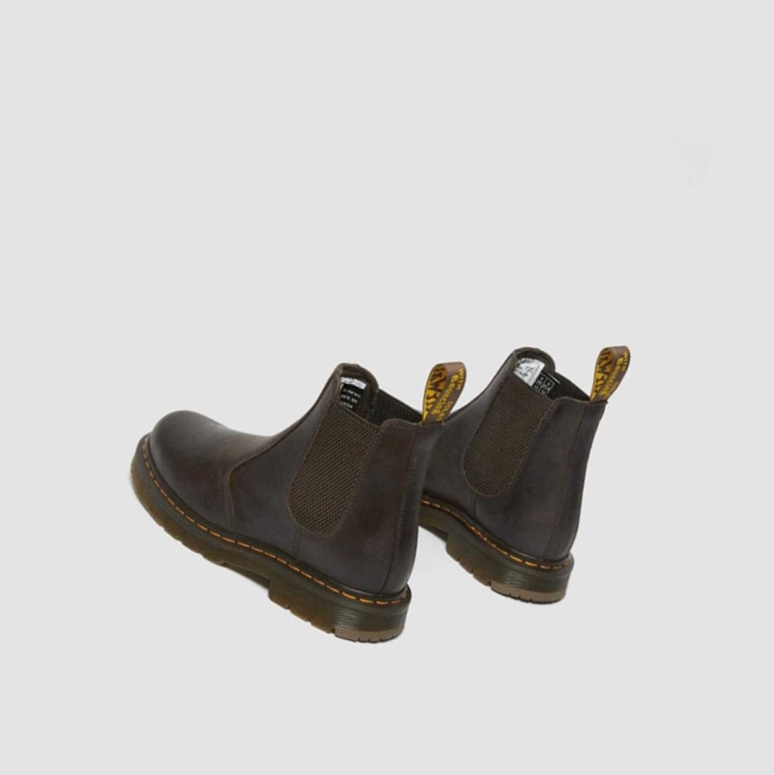 Dr Martens 2976 Slip Resistant Férfi Chelsea Bakancs Barna | 761834NQB