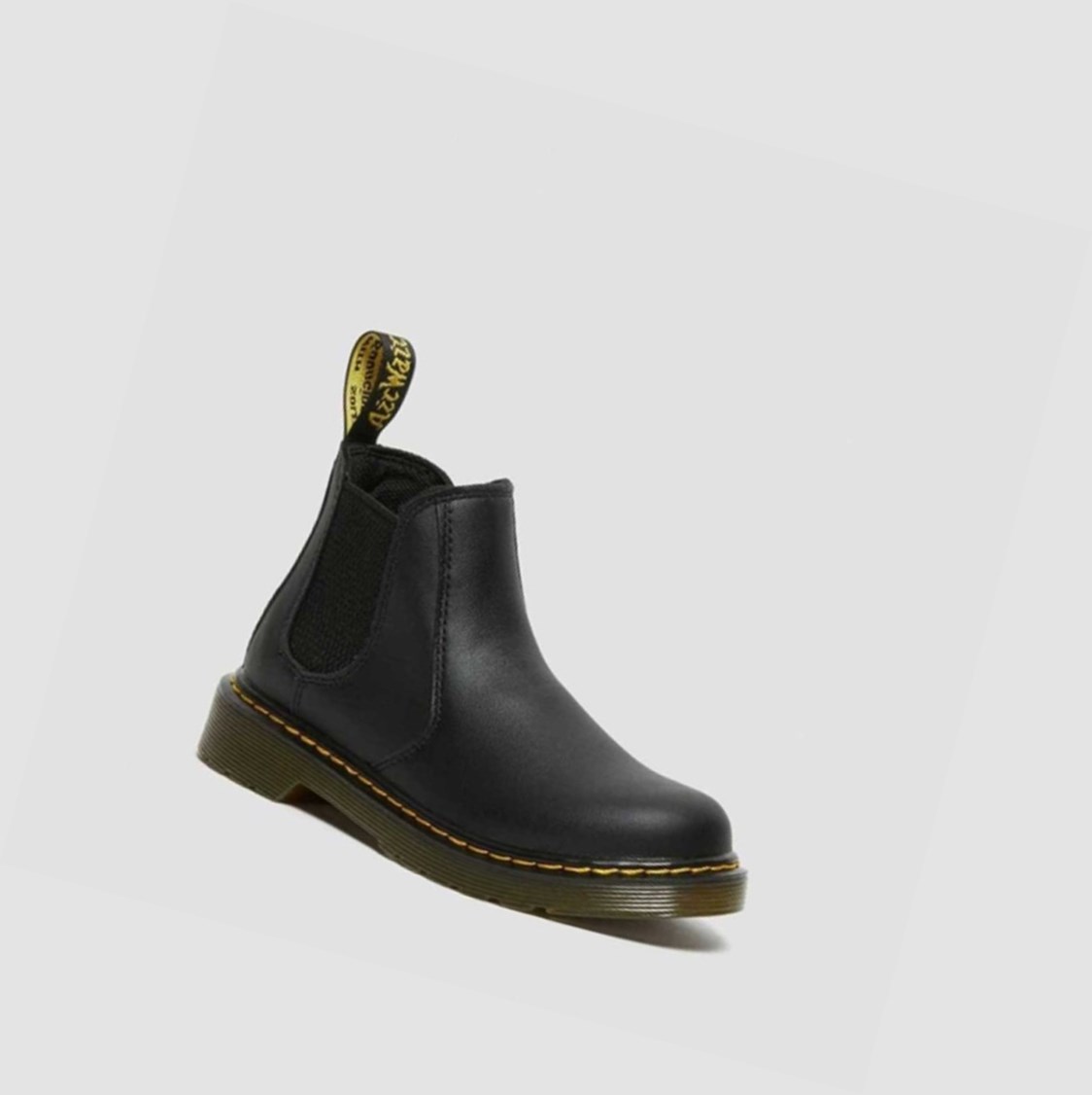 Dr Martens 2976 Softy T Junior Gyerek Chelsea Bakancs Fekete | 927105SLO