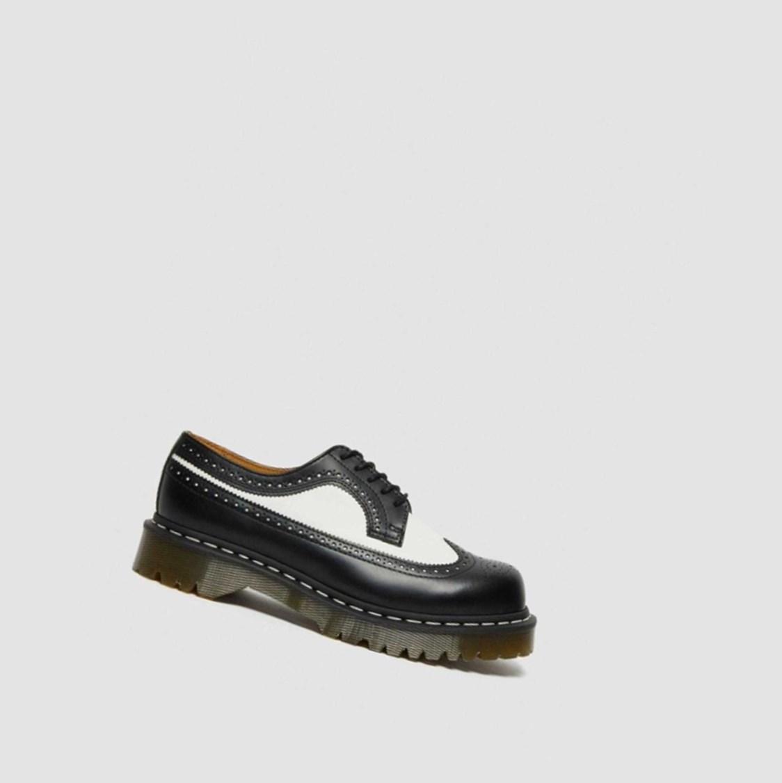 Dr Martens 3989 Bex Smooth Férfi Brogue Cipők Fekete | 192654MDH