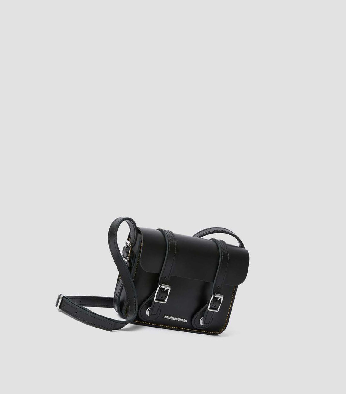 Dr Martens 7 Inch Bőr Crossbody Táska & Hátizsák Táska Fekete | 134758IEC