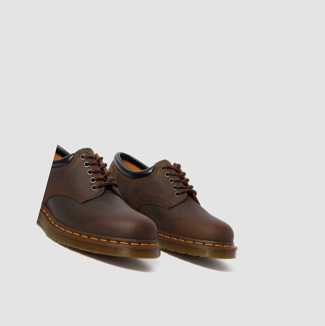 Dr Martens 8053 Crazy Horse Férfi Alkalmi Cipő Barna | 206459AZH