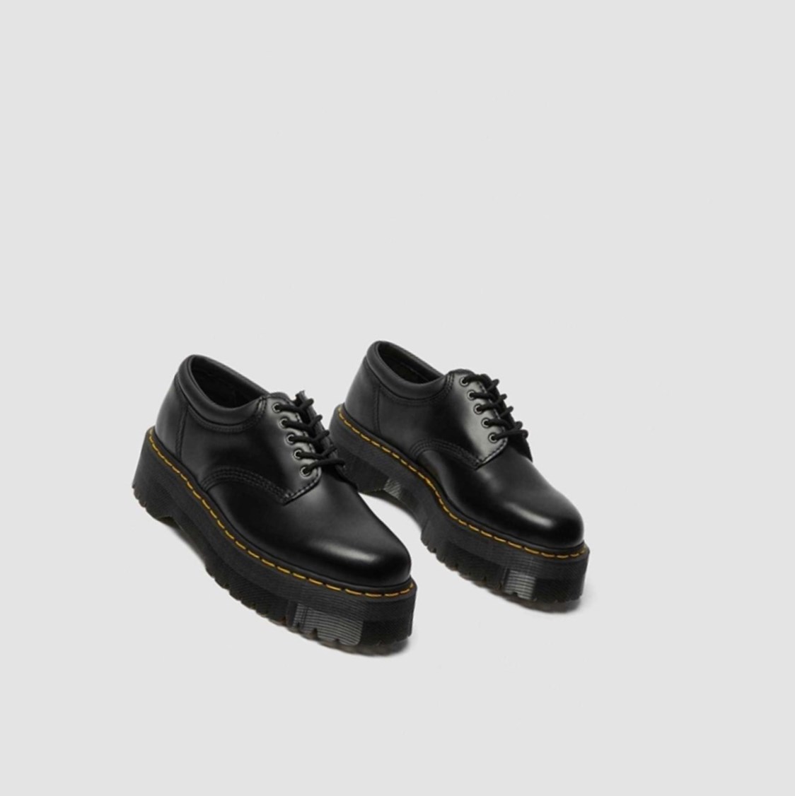 Dr Martens 8053 Platform Női Alkalmi Cipő Fekete | 693547PHI