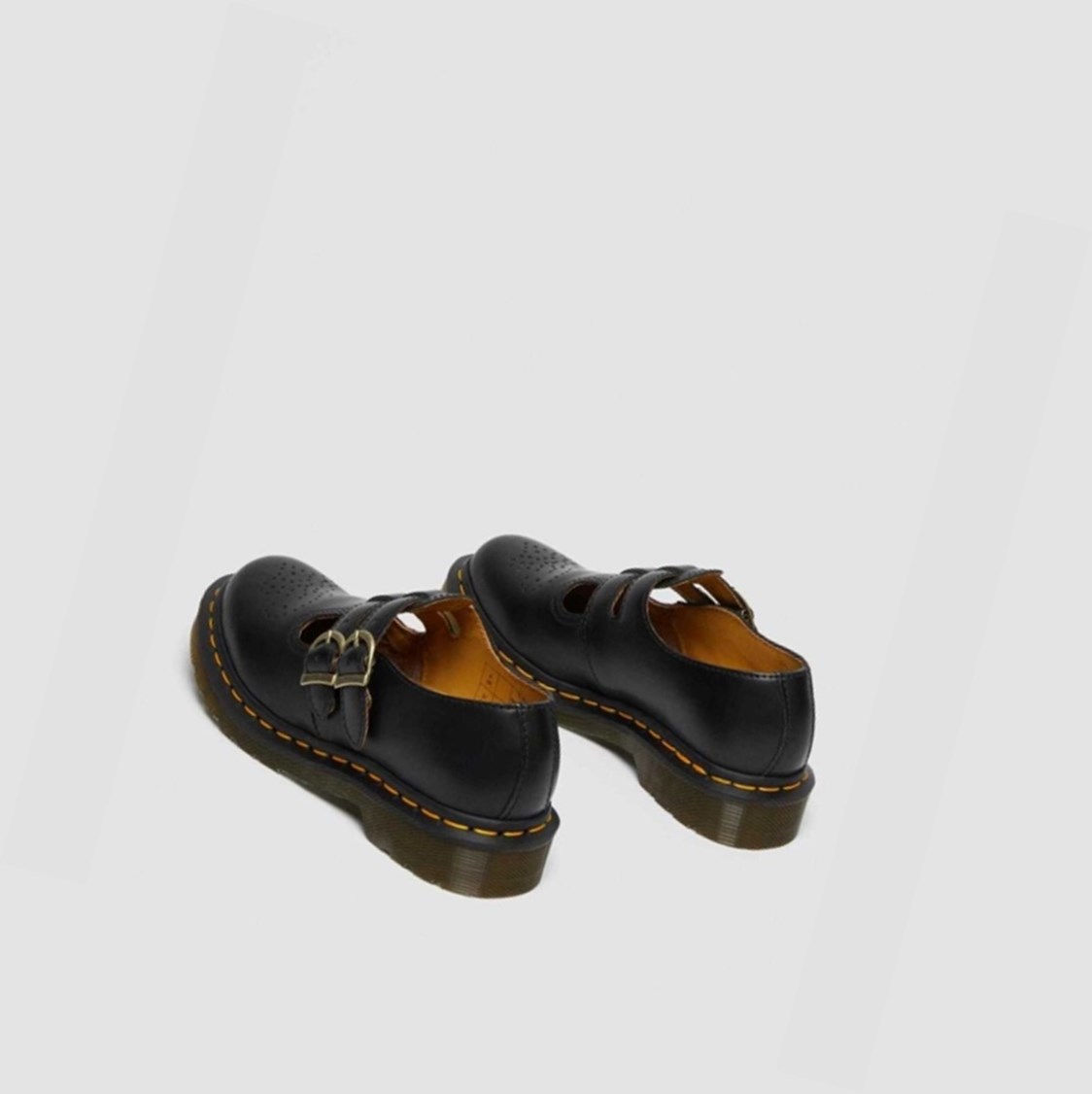 Dr Martens 8065 Smooth Női Mary Jane Cipő Fekete | 702435GCP