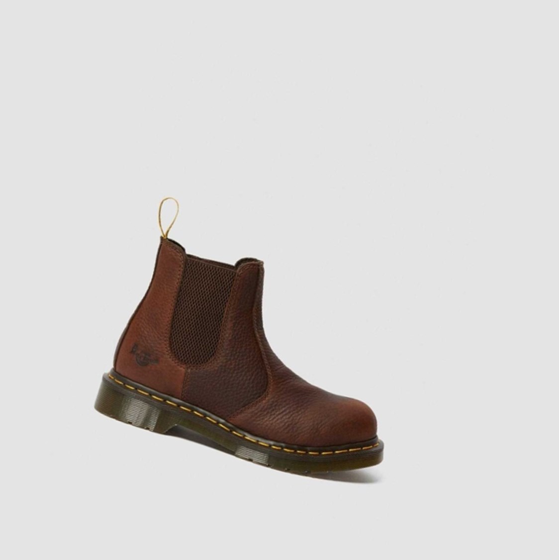 Dr Martens Arbor Steel Toe Női Munkabakancs TEAK INDUSTRIAL BEAR | 724165UBC