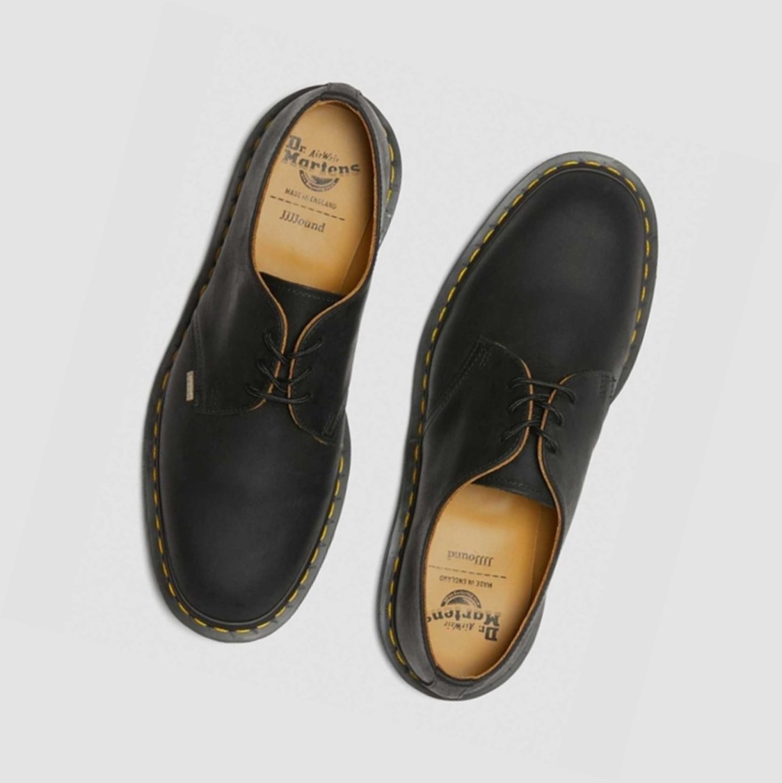 Dr Martens Archie II JJJJound Wyoming Férfi Fűzős Bakancs Fekete | 352416QZM