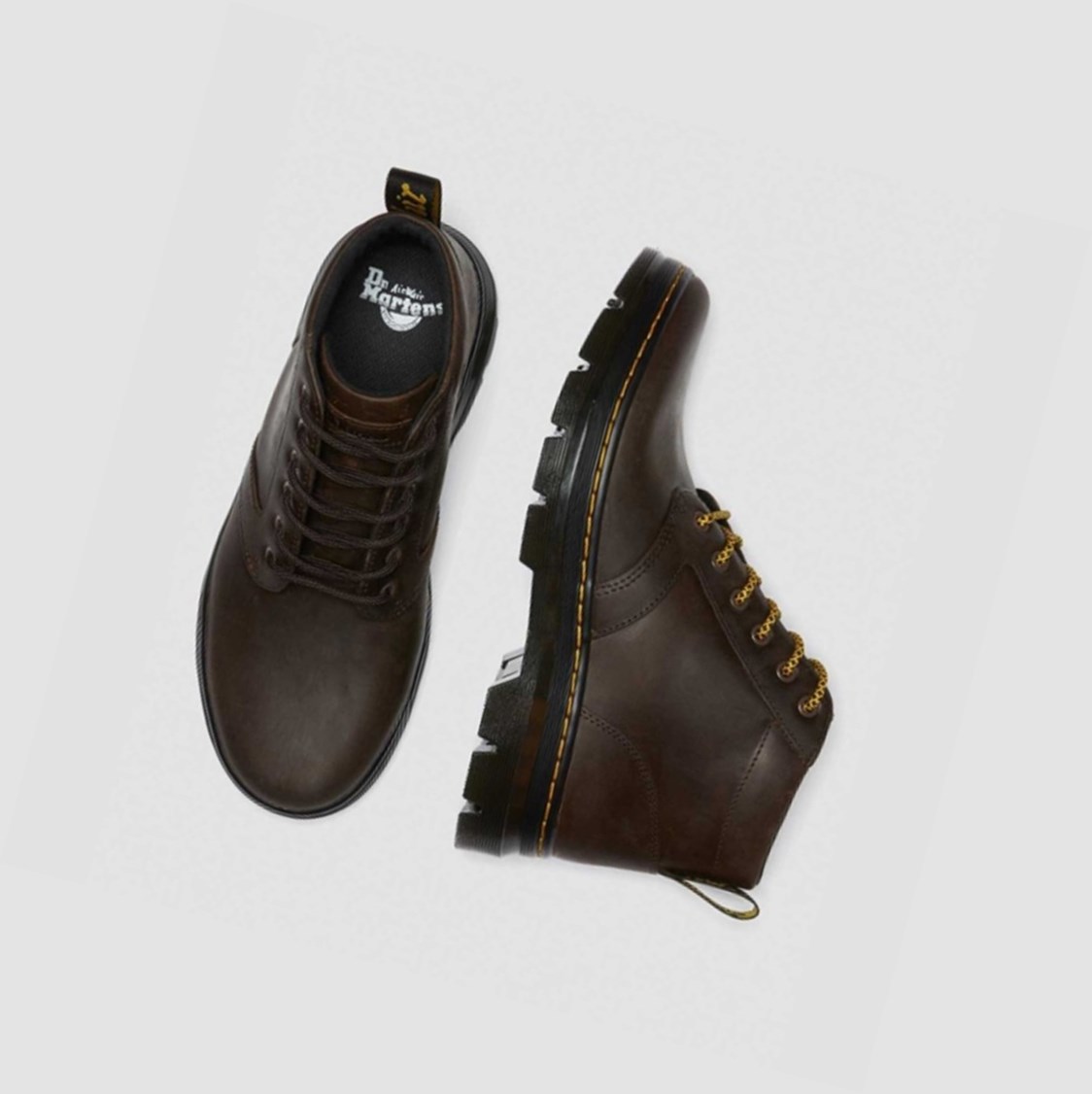 Dr Martens Bonny Férfi Alkalmi Bakancs Barna | 140728KLJ