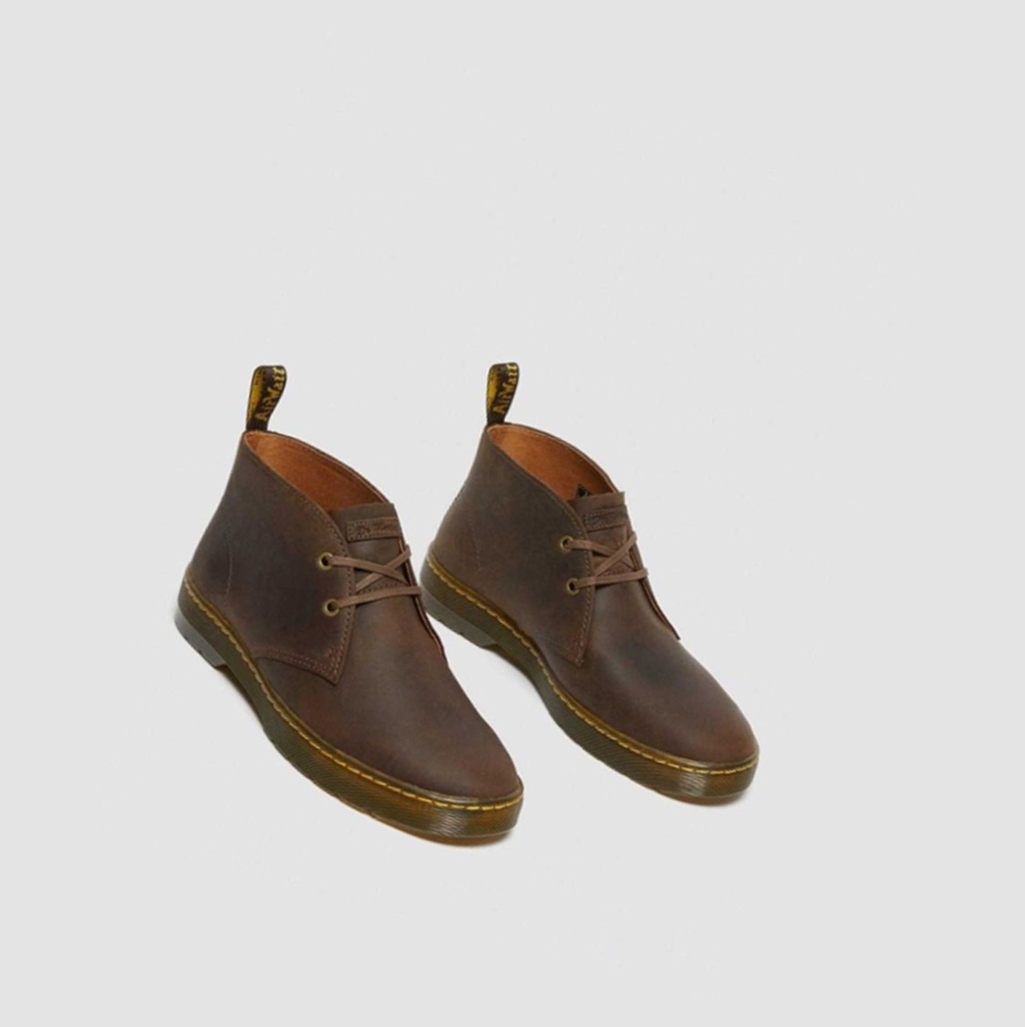 Dr Martens Cabrillo Crazy Horse Férfi Sivatagi Bakancs Barna | 019745FIJ