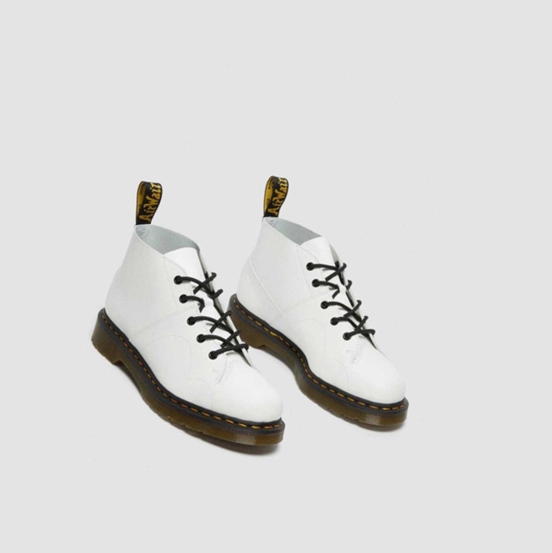 Dr Martens Church Smooth Férfi Majomcsizma Fehér | 279318XRH