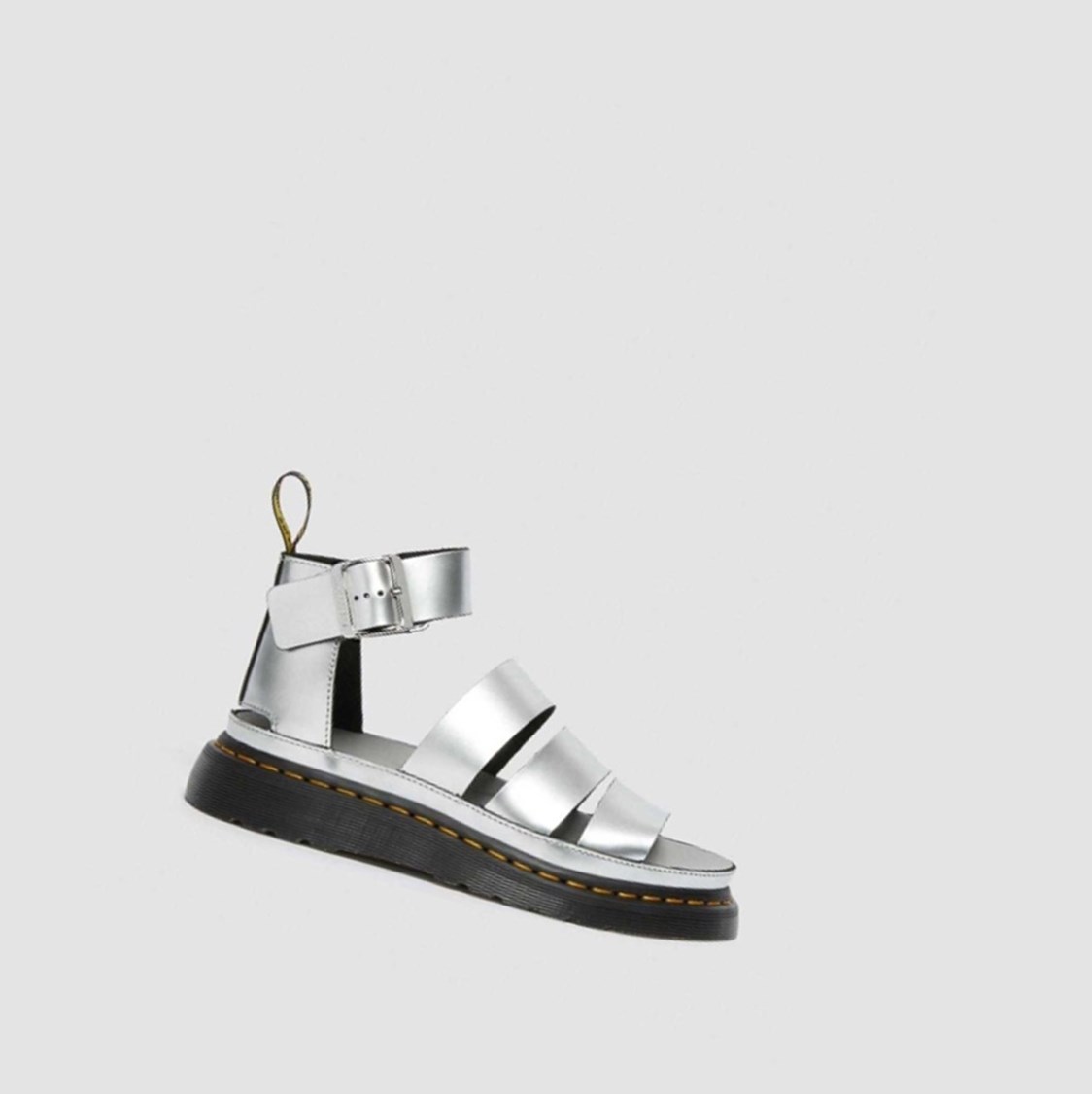 Dr Martens Clarissa II Metallic Sandals Női Szandál Titán | 620931AOL