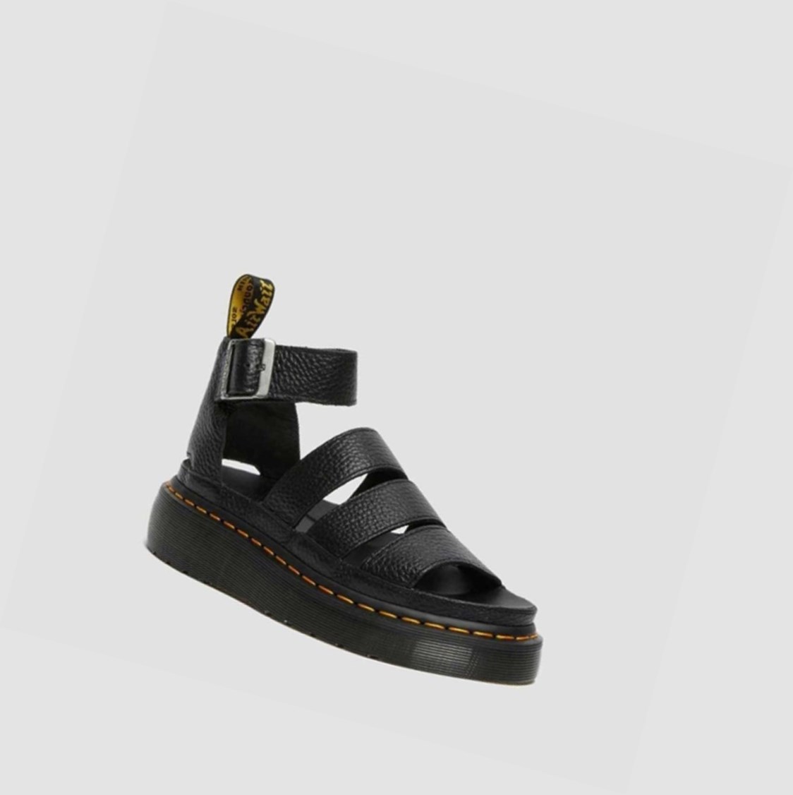 Dr Martens Clarissa II Női Platform Szandál Fekete | 526043KQL