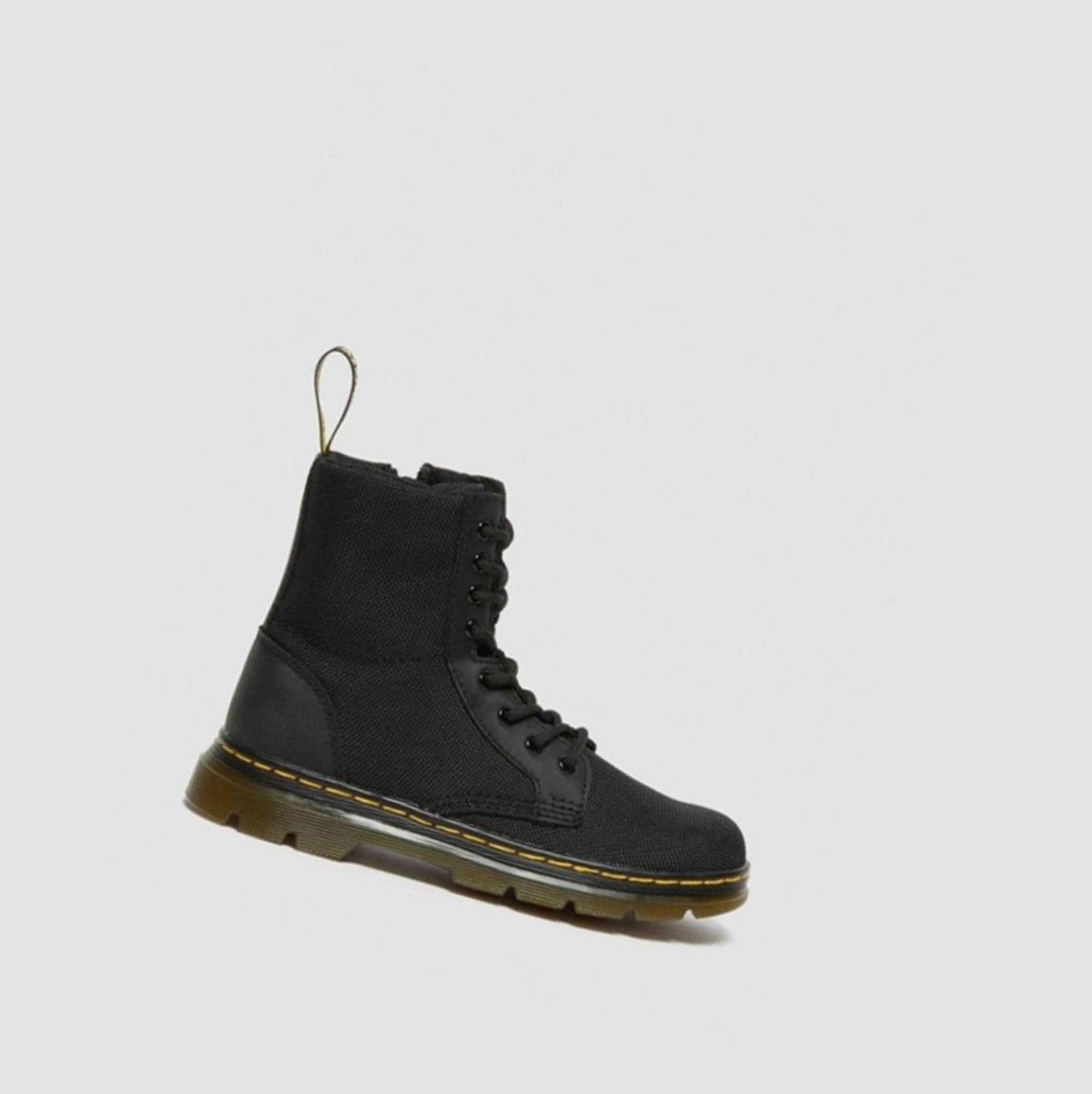 Dr Martens Combs Extra Tough Poly Junior Gyerek Alkalmi Bakancs Fekete | 620594OGL