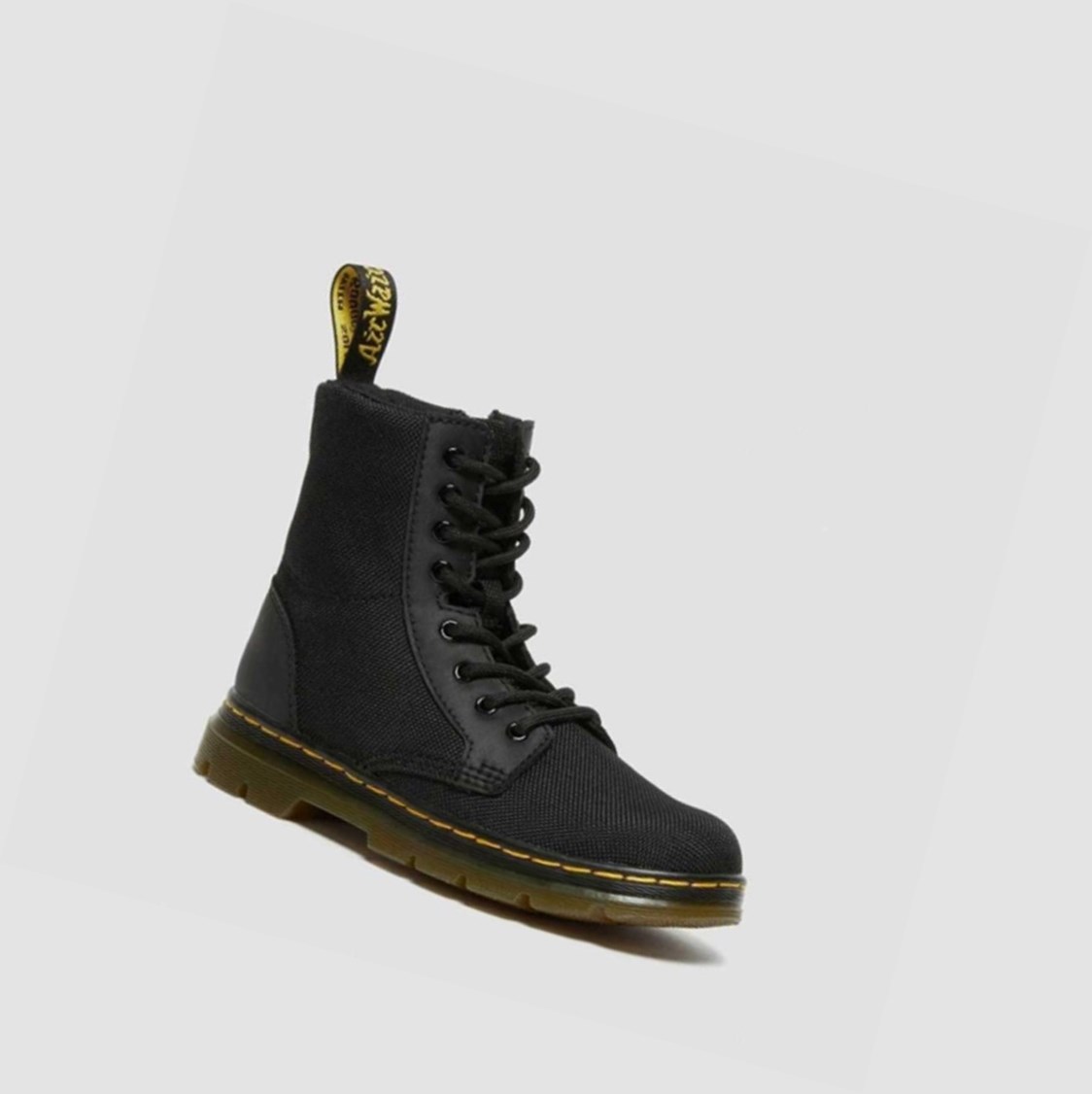 Dr Martens Combs Extra Tough Poly Junior Gyerek Alkalmi Bakancs Fekete | 620594OGL