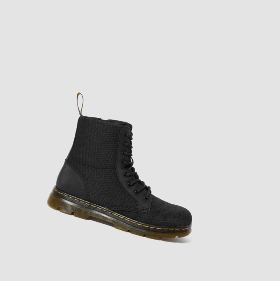 Dr Martens Combs Extra Tough Poly Youth Gyerek Alkalmi Bakancs Fekete | 586401YOZ