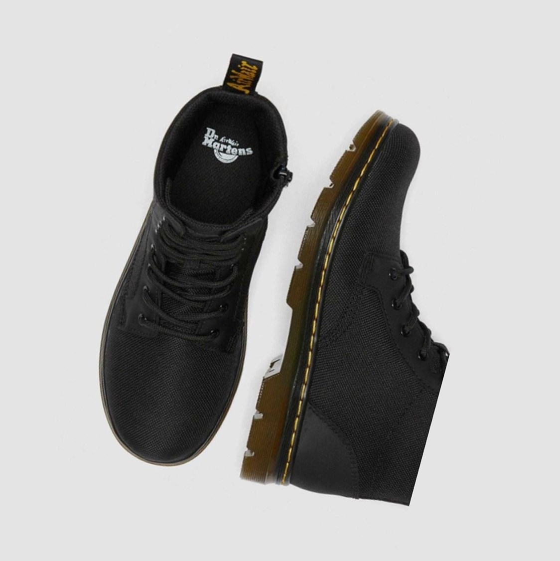 Dr Martens Combs Extra Tough Poly Youth Gyerek Alkalmi Bakancs Fekete | 586401YOZ