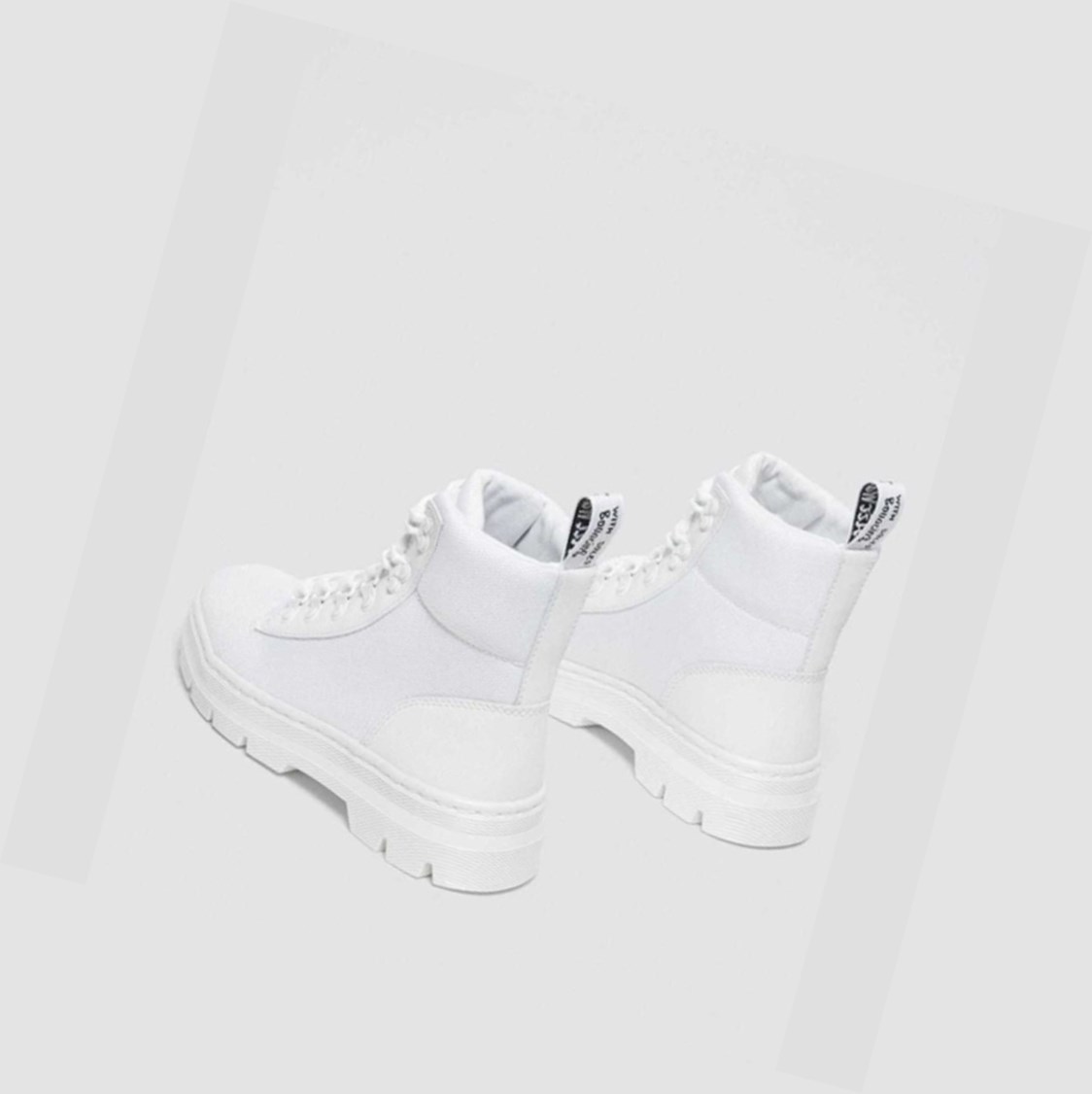 Dr Martens Combs Poly Női Alkalmi Bakancs Fehér | 150279OQV