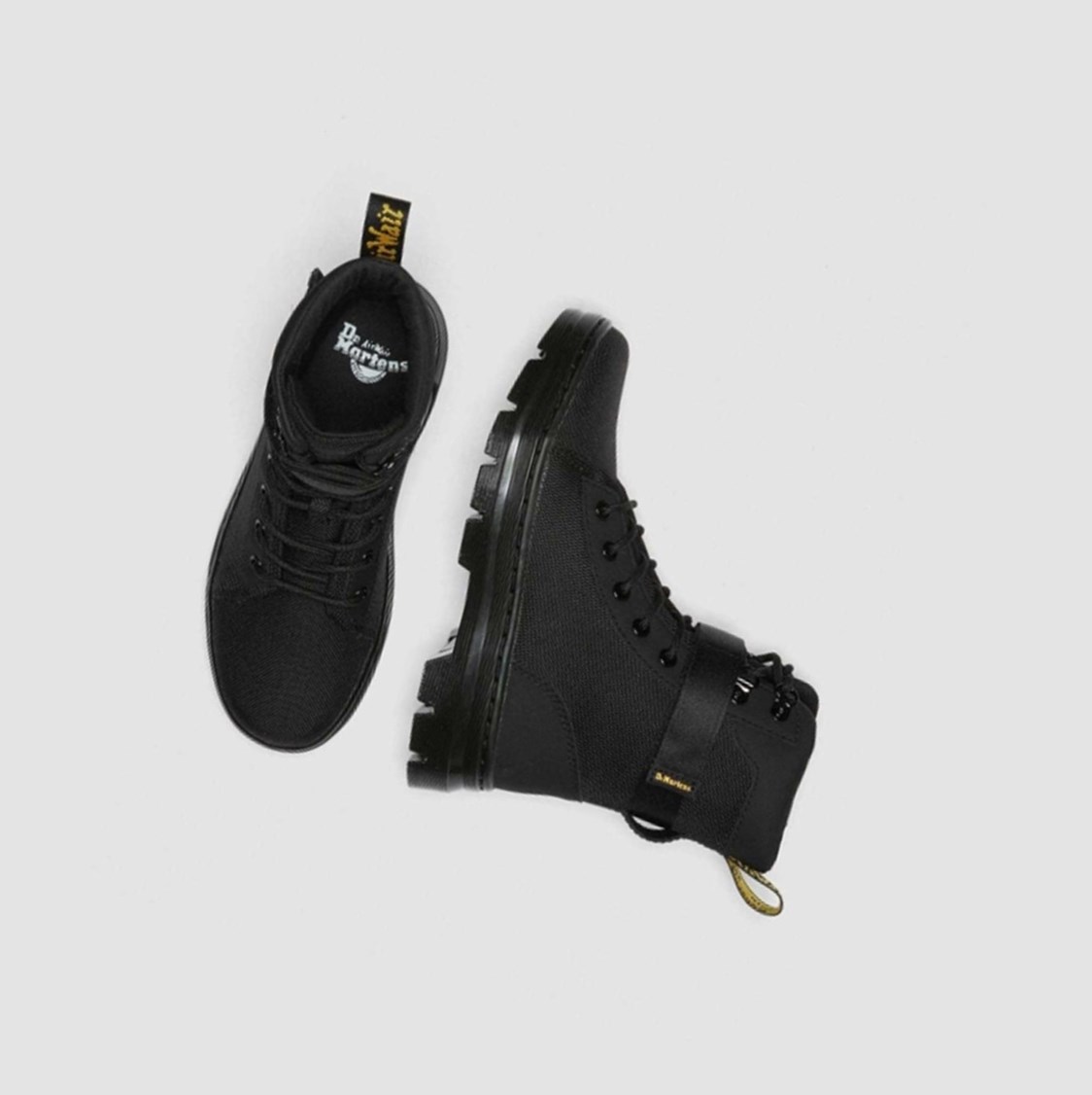 Dr Martens Combs Tech Extra Tough Női Alkalmi Bakancs Fekete | 061485HQZ