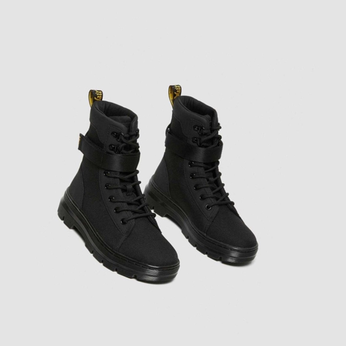 Dr Martens Combs Tech Extra Tough Női Alkalmi Bakancs Fekete | 061485HQZ