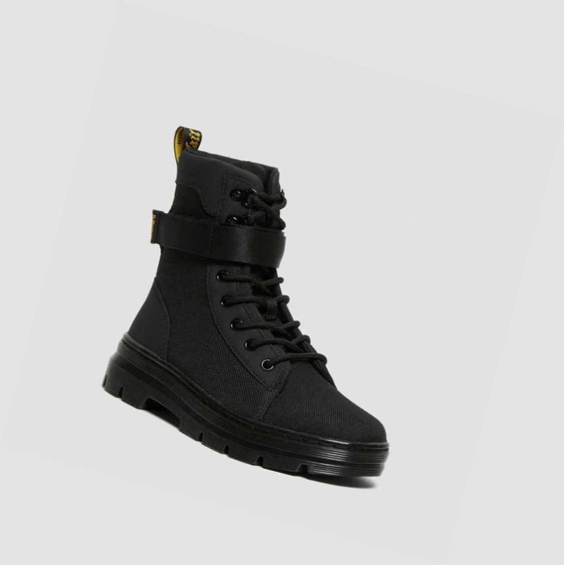 Dr Martens Combs Tech Extra Tough Női Alkalmi Bakancs Fekete | 061485HQZ