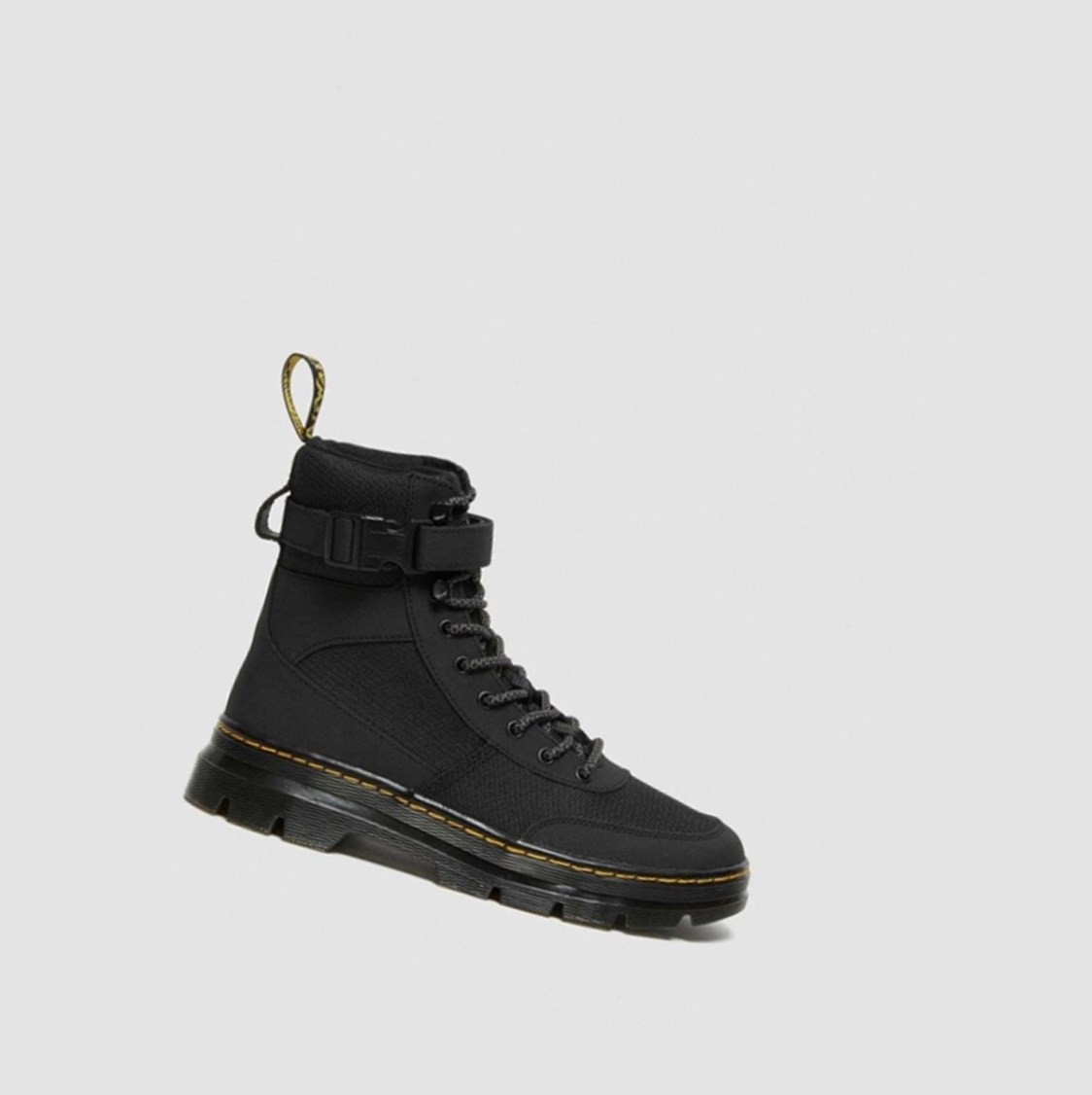 Dr Martens Combs Tech Extra Tough Poly Férfi Alkalmi Bakancs Fekete | 540376ERI