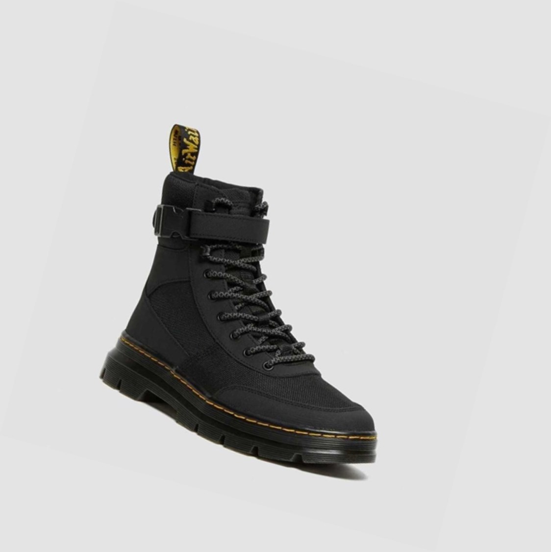 Dr Martens Combs Tech Extra Tough Poly Férfi Alkalmi Bakancs Fekete | 540376ERI