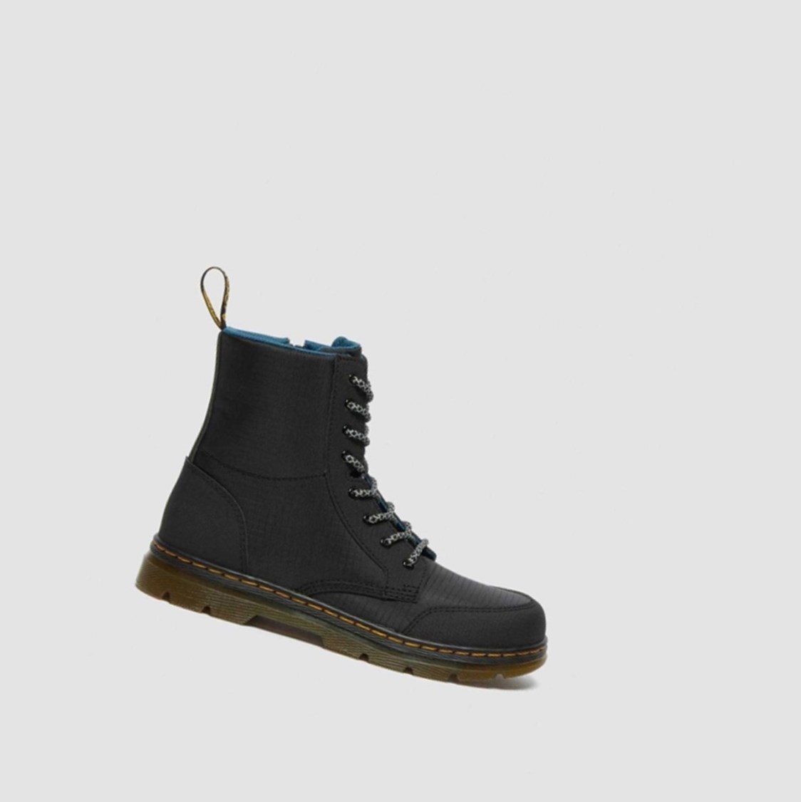 Dr Martens Combs Youth Gyerek Utility Bakancs Fekete | 350246ZIN