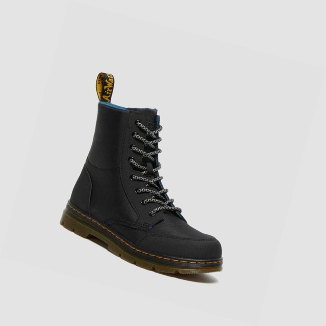 Dr Martens Combs Youth Gyerek Utility Bakancs Fekete | 350246ZIN