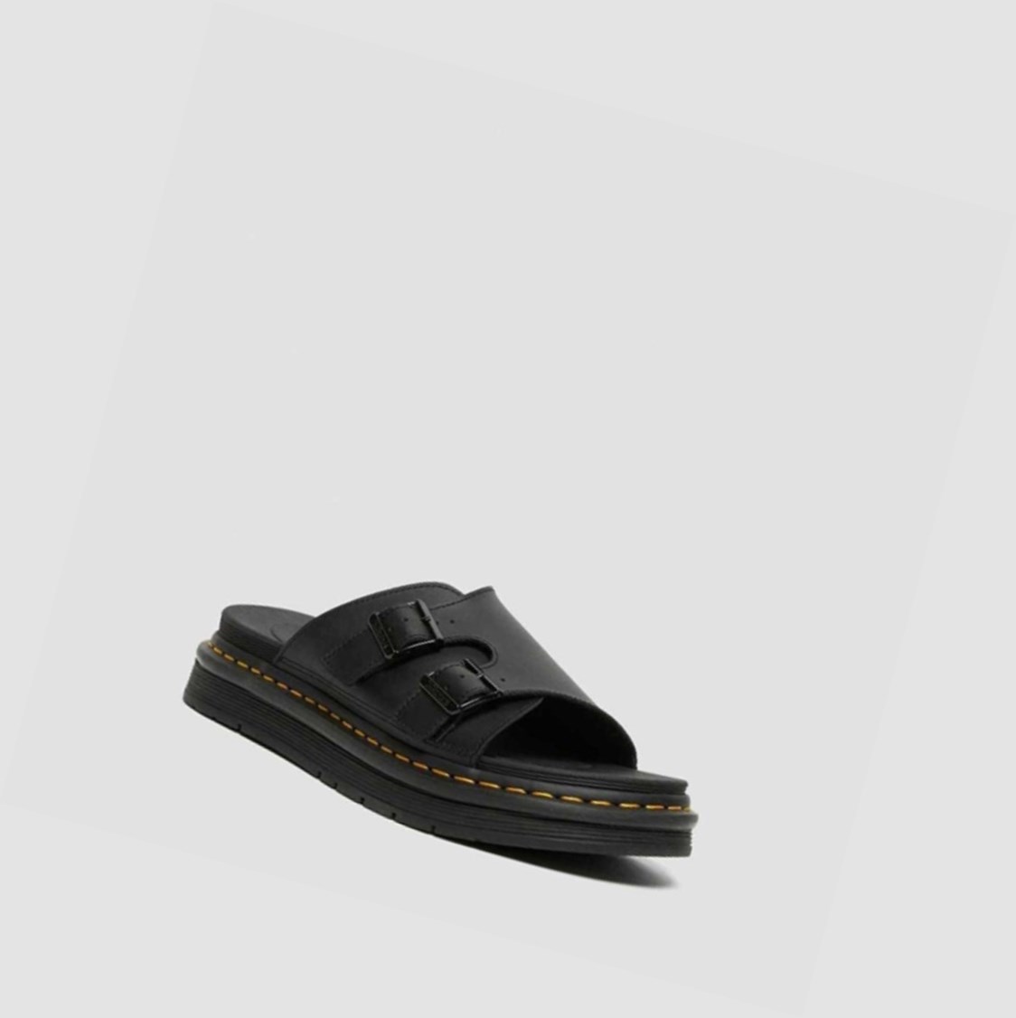 Dr Martens Dax Papucs Férfi Slide Szandálok Fekete | 815347VLE