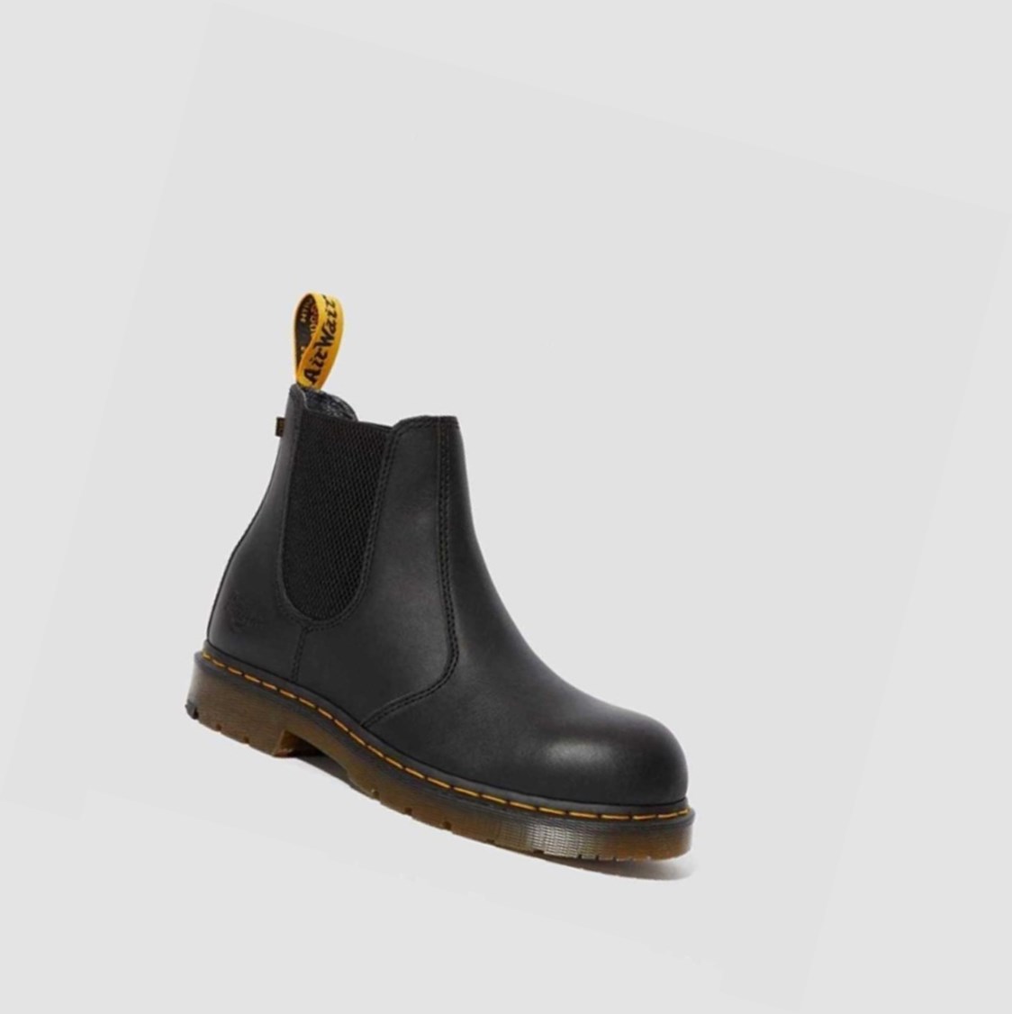 Dr Martens Fellside Full Grain Chelsea Férfi Munkabakancs Fekete | 610493SJT