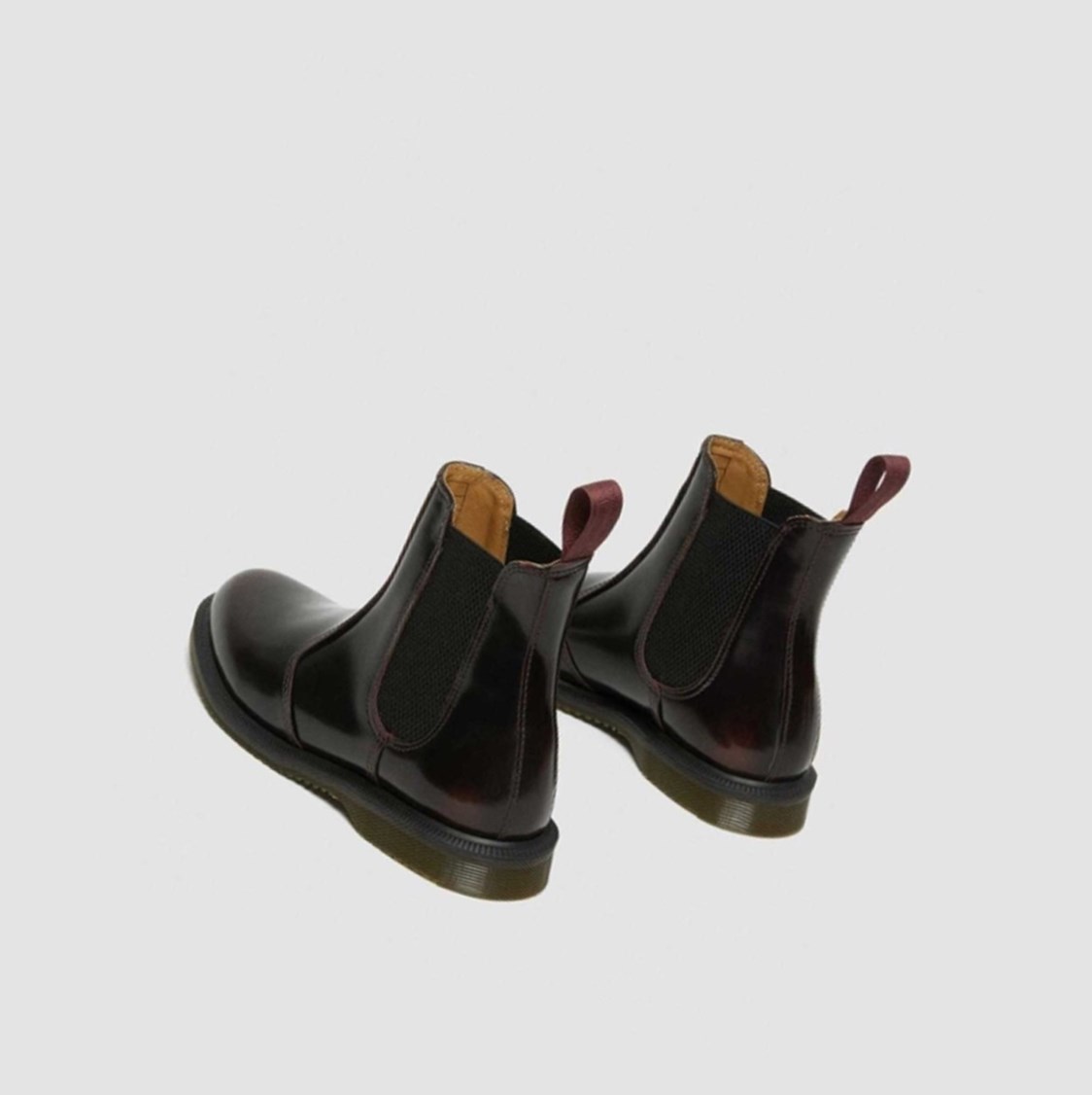 Dr Martens Flora Arcadia Női Chelsea Bakancs Rózsaszín Piros | 503892PRF