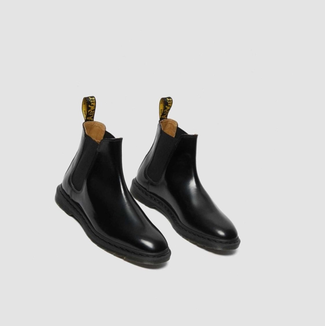 Dr Martens Graeme II Smooth Férfi Chelsea Bakancs Fekete | 194382HSM