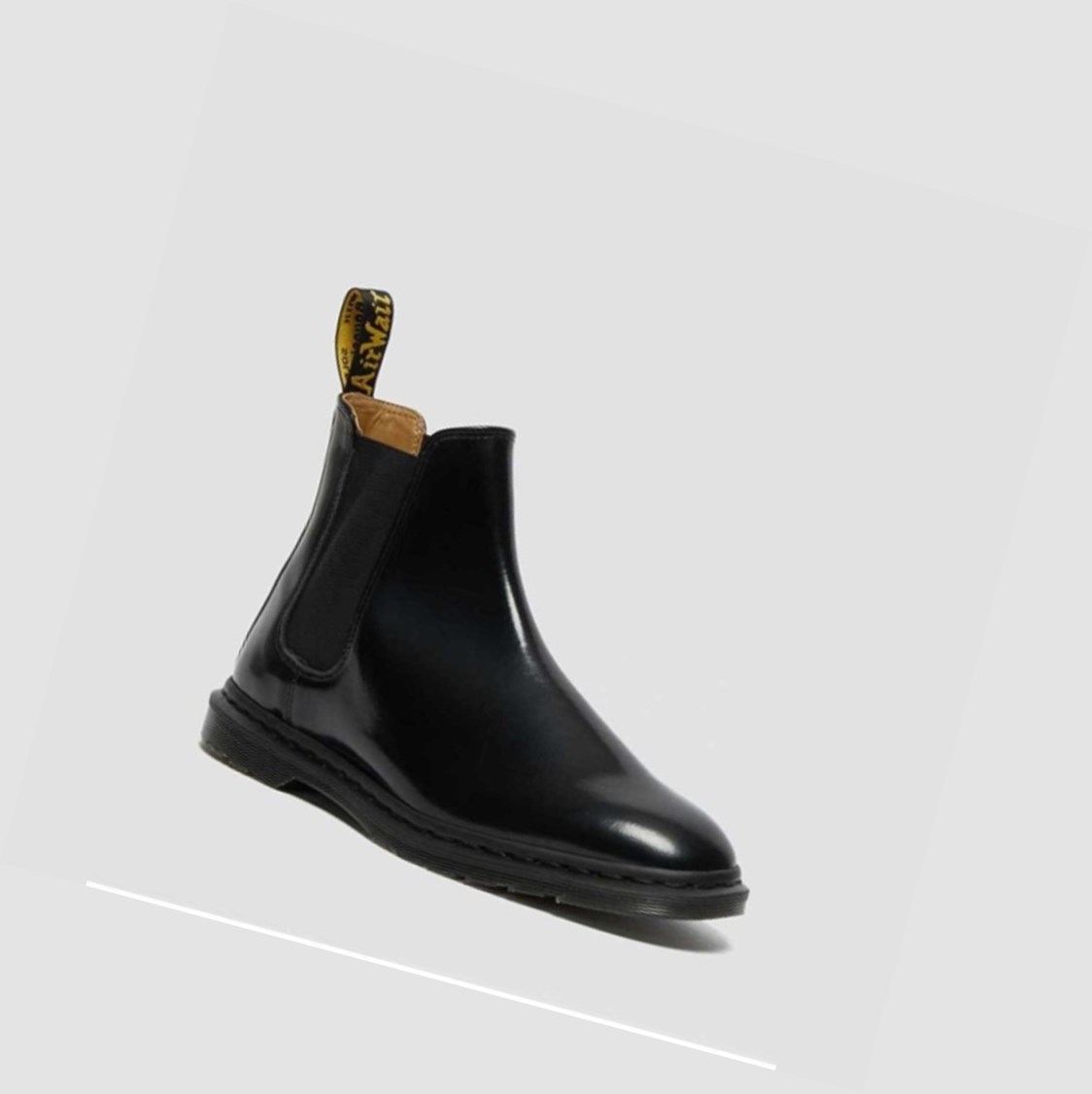 Dr Martens Graeme II Smooth Férfi Chelsea Bakancs Fekete | 194382HSM