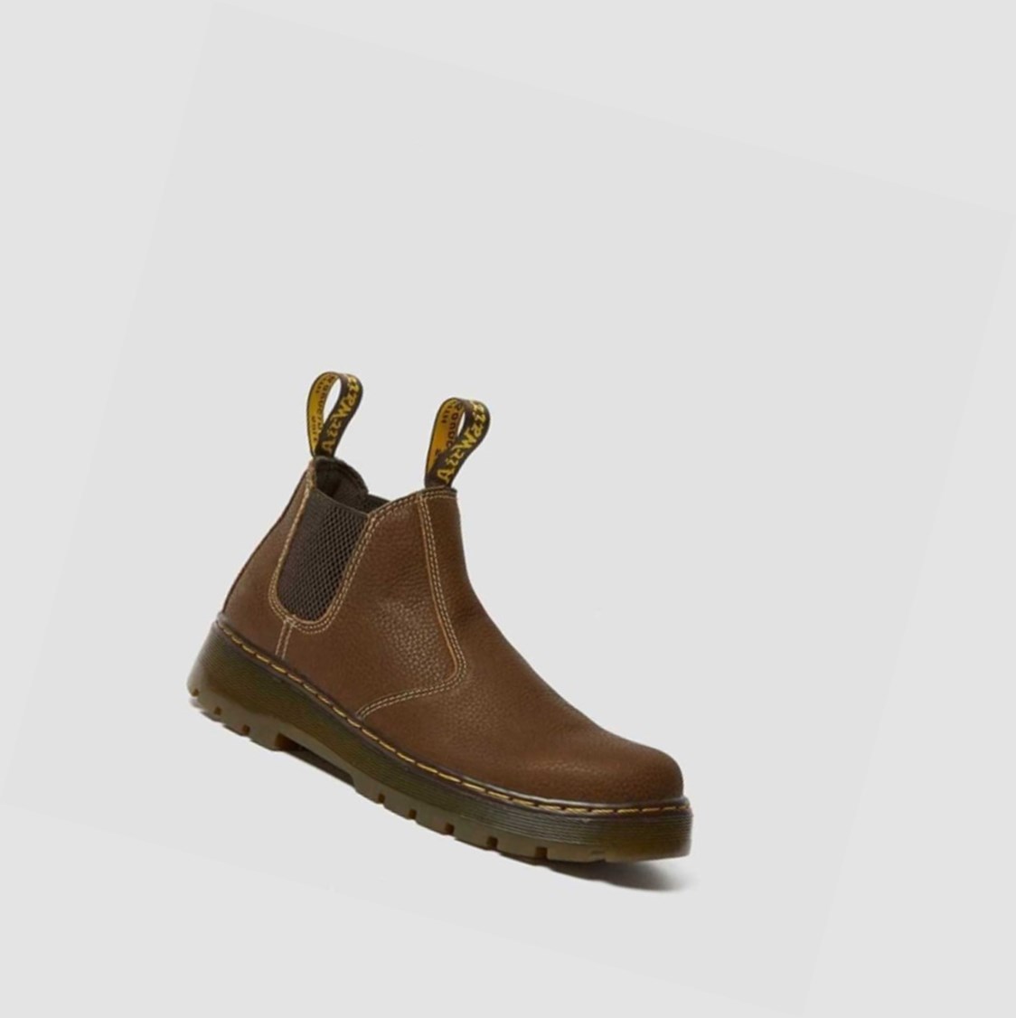 Dr Martens Hardie Chelsea Férfi Munkabakancs Barna | 910462BFA