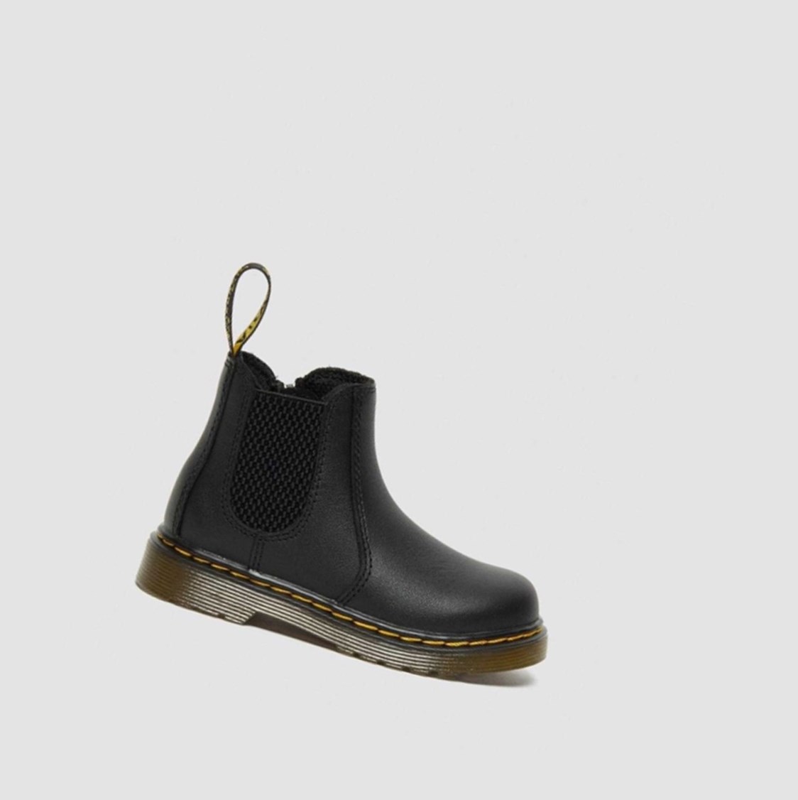 Dr Martens Infant/2976 Softy T Toddler Gyerek Chelsea Bakancs Fekete | 120679QVB