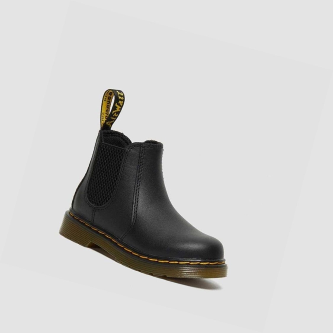 Dr Martens Infant/2976 Softy T Toddler Gyerek Chelsea Bakancs Fekete | 120679QVB