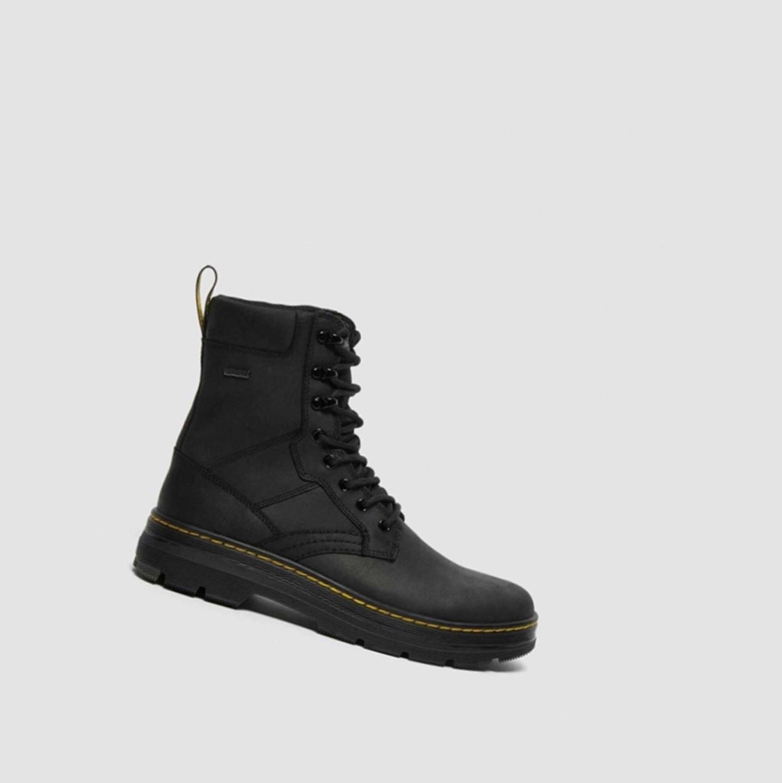 Dr Martens Iowa Vízálló Poly Férfi Alkalmi Bakancs Fekete | 671893NZJ