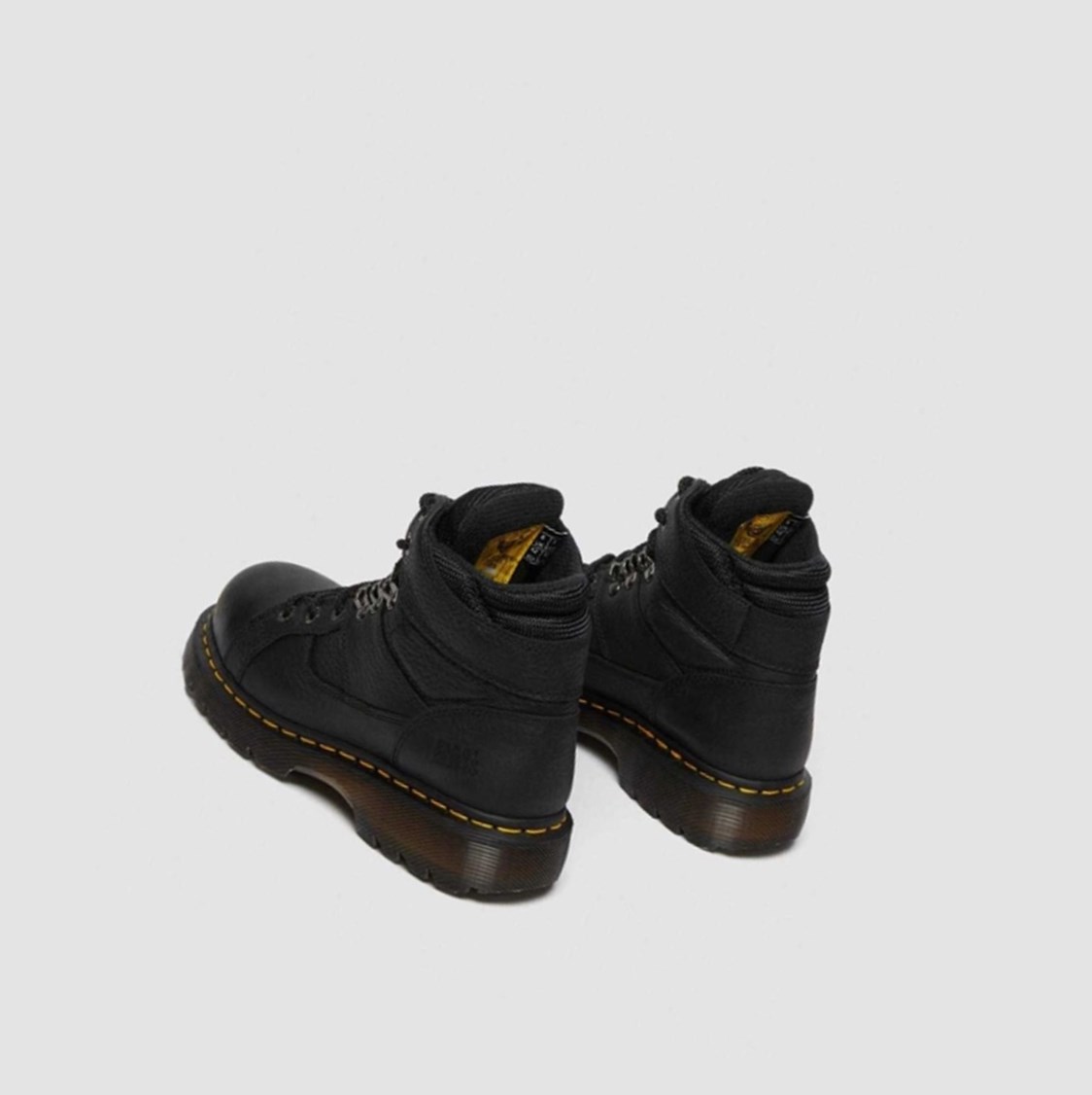 Dr Martens Ironbridge Grizzly Steel Toe Női Munkabakancs Fekete | 246539CVN