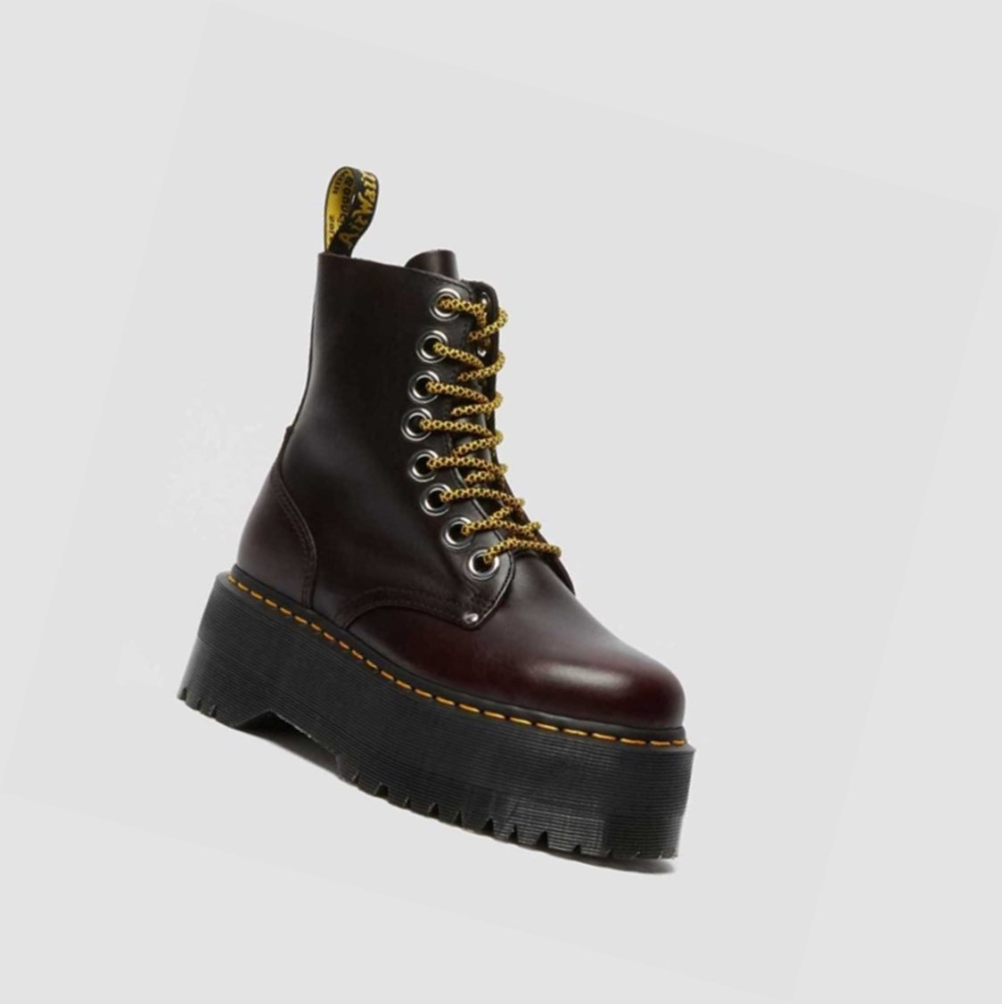 Dr Martens Jadon Max Női Platform Bakancs Bordó | 937256RPG