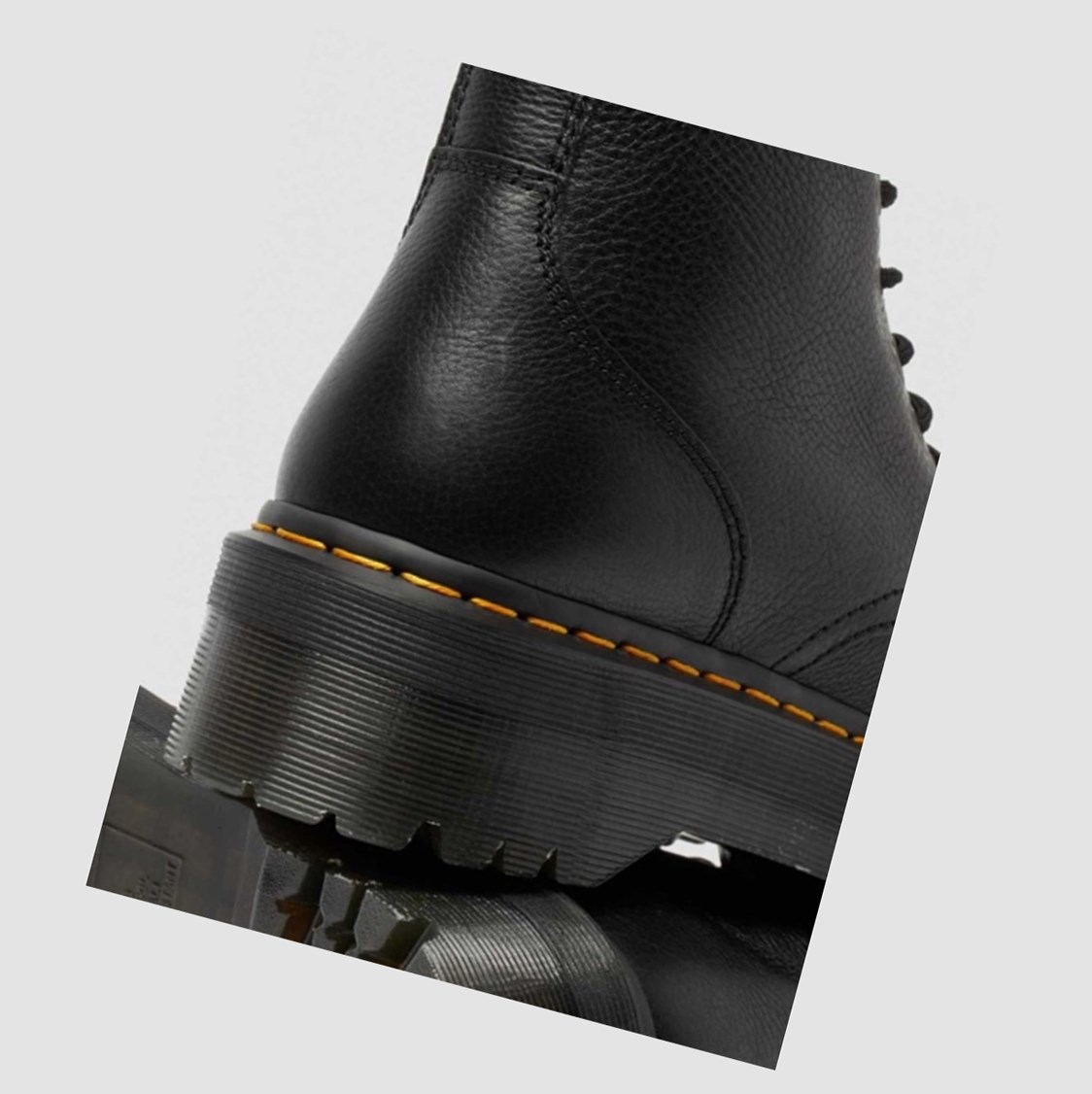 Dr Martens Jadon Pisa Férfi Platform Bakancs Fekete | 867941PDM