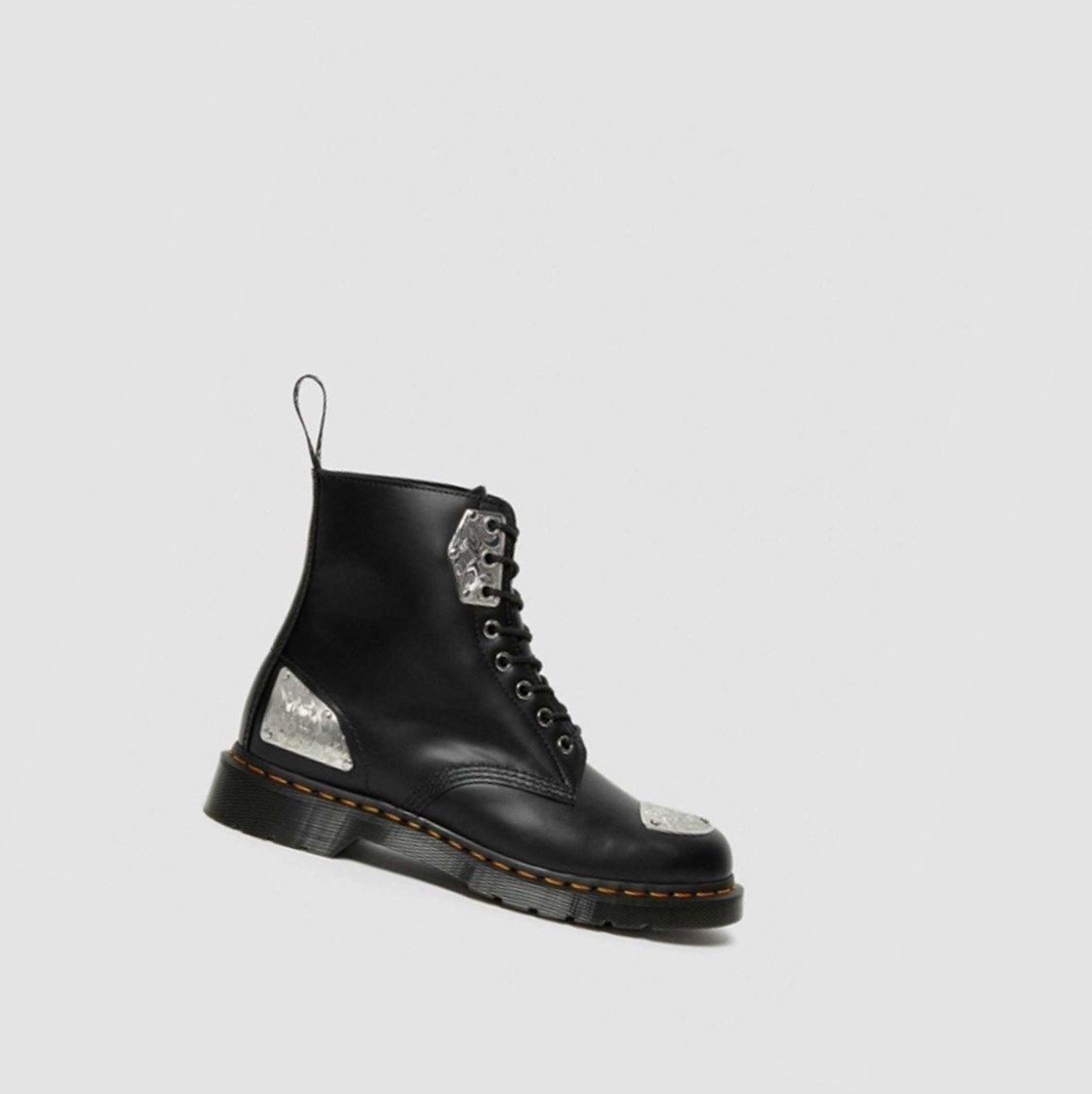 Dr Martens King Nerd 1460 Férfi Fűzős Bakancs Fekete | 281907EKZ