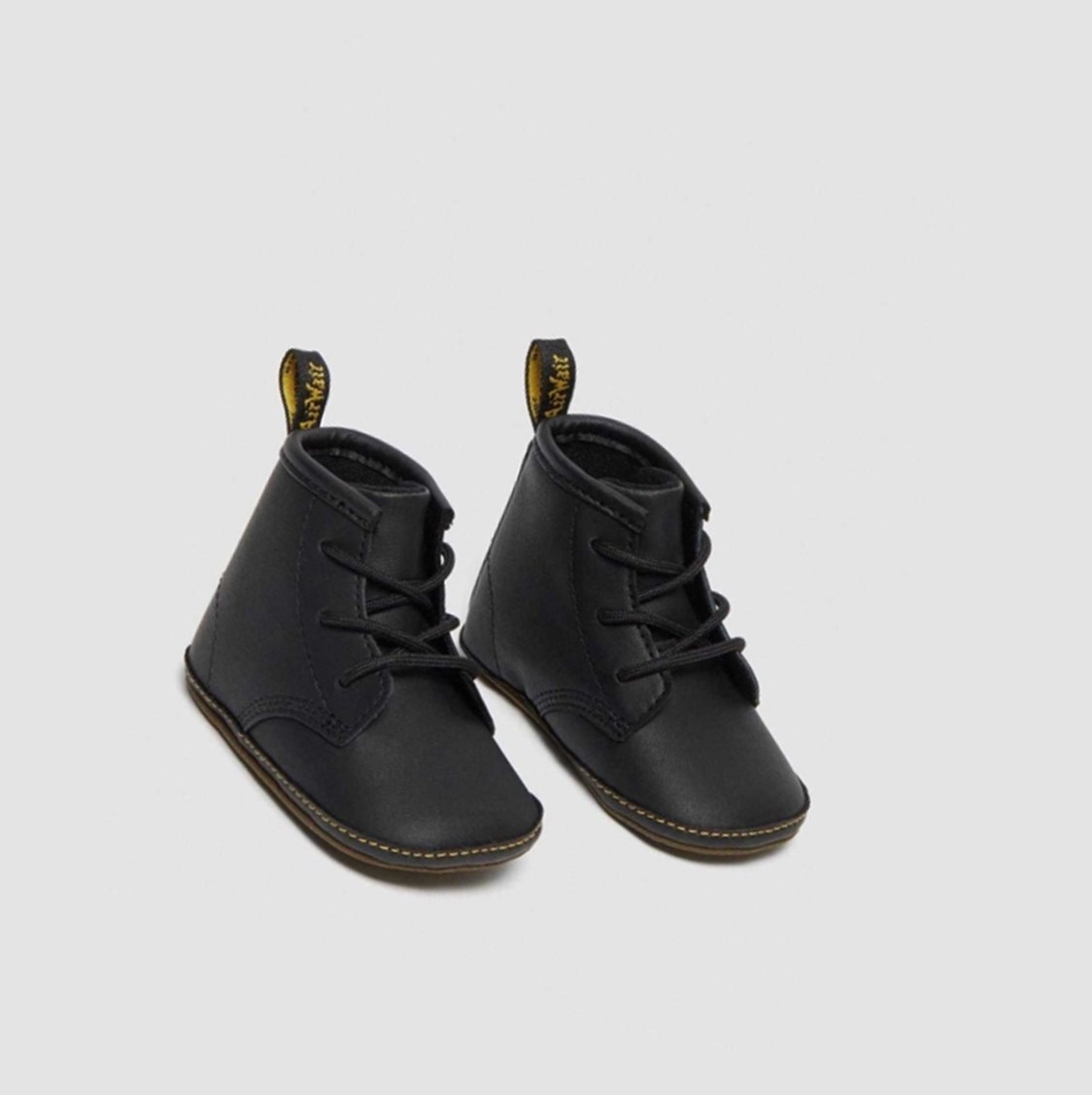 Dr Martens Newborn 1460 Auburn Toddler Gyerek Bakancs Fekete | 230719JTA