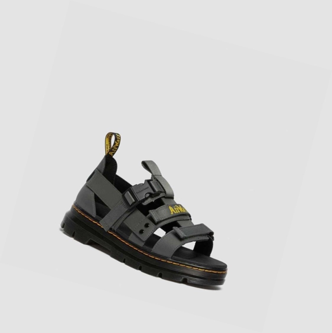 Dr Martens Pearson Webbing Női Szandál GUNMETAL ELEMENT | 086123DFT