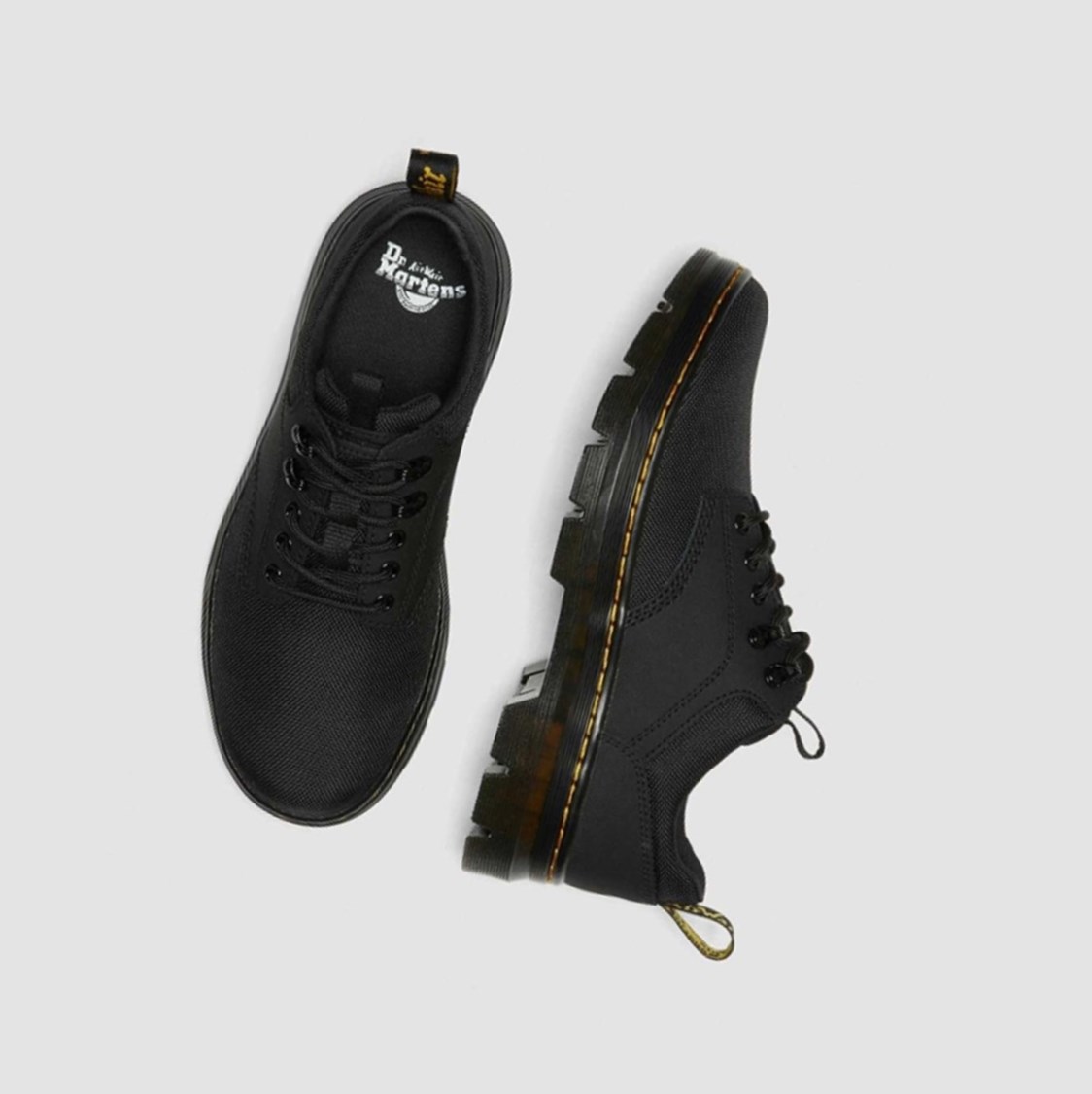 Dr Martens Reeder Férfi Haszoncipők Fekete | 863402BZS