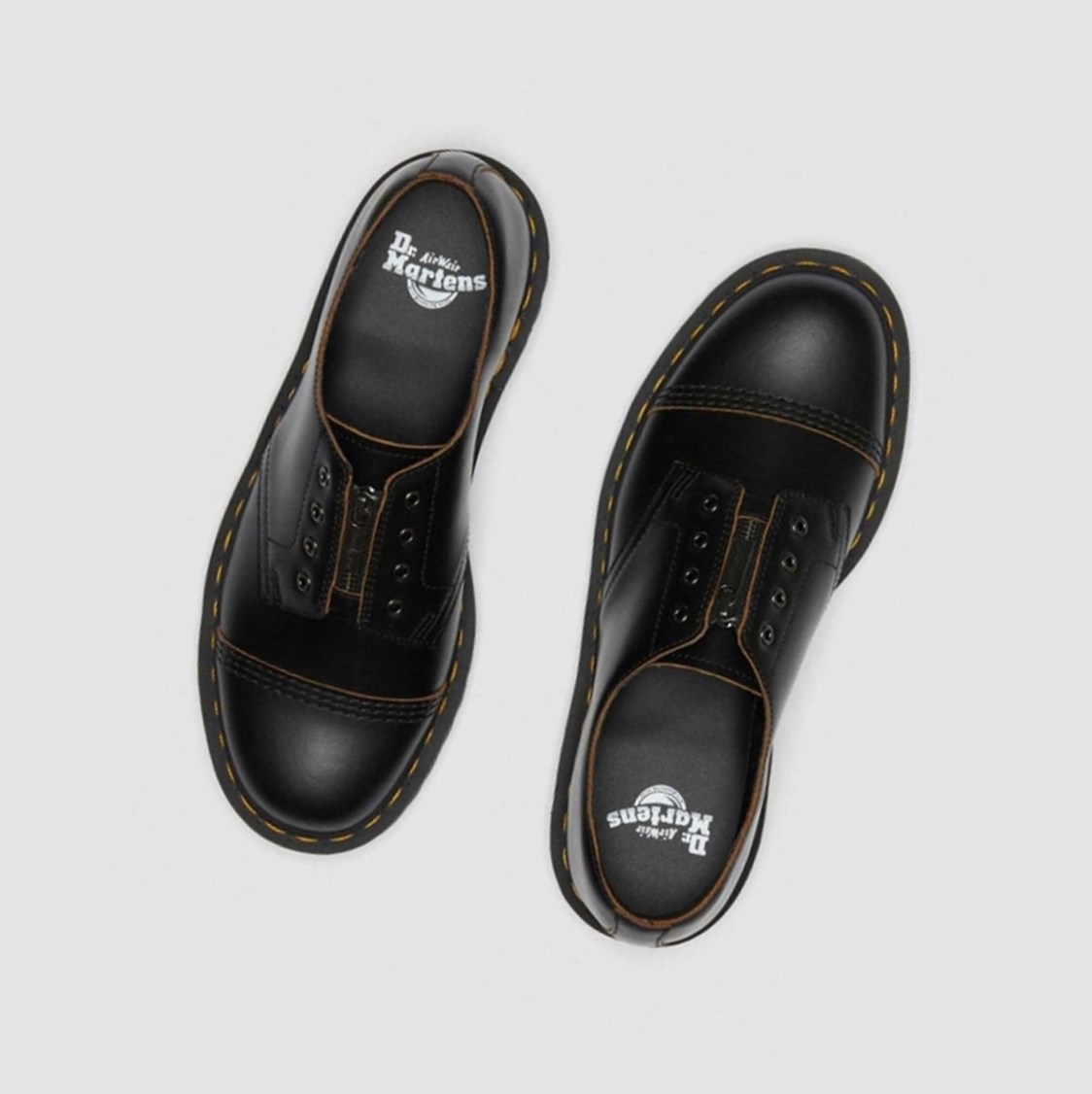 Dr Martens Smiths Laceless Bex Férfi Bakancs Fekete | 516243IVB