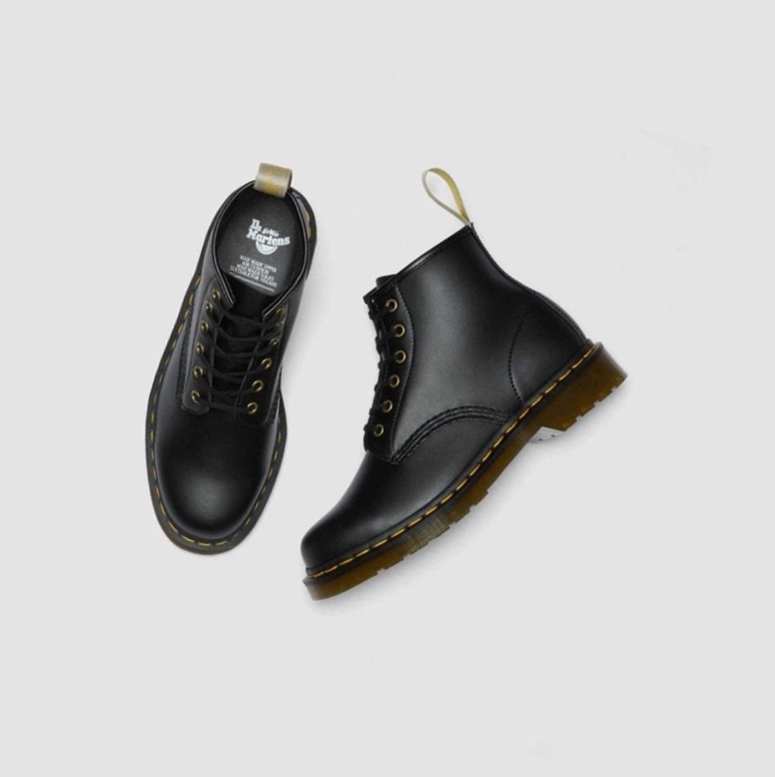 Dr Martens Vegán 101 Felix Férfi Bokacsizma Fekete | 813640NMO