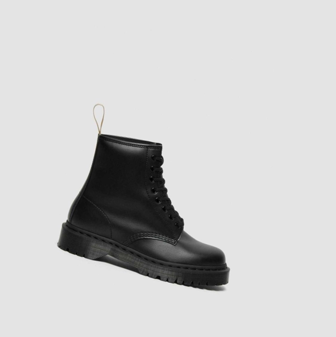 Dr Martens Vegán 1460 Bex Mono Férfi Fűzős Bakancs Fekete | 186704YUJ