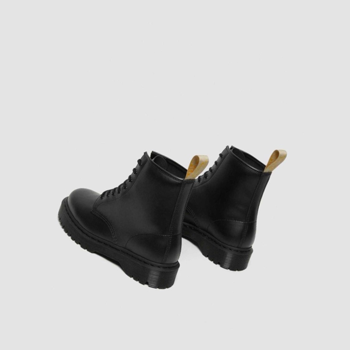 Dr Martens Vegán 1460 Bex Mono Férfi Fűzős Bakancs Fekete | 186704YUJ