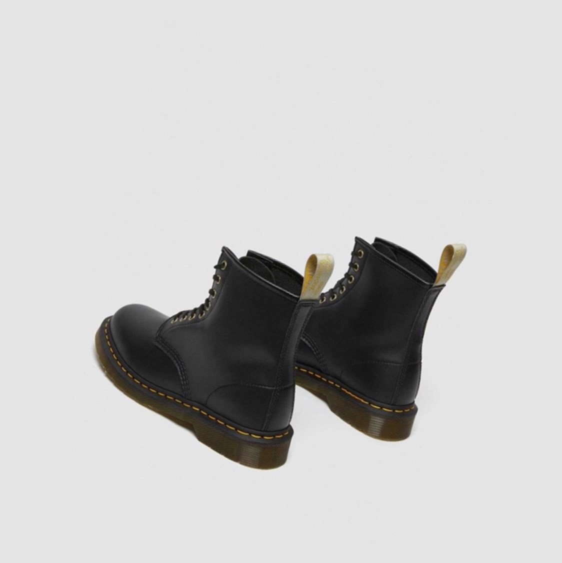 Dr Martens Vegán 1460 Felix Férfi Fűzős Bakancs Fekete | 548217OPA